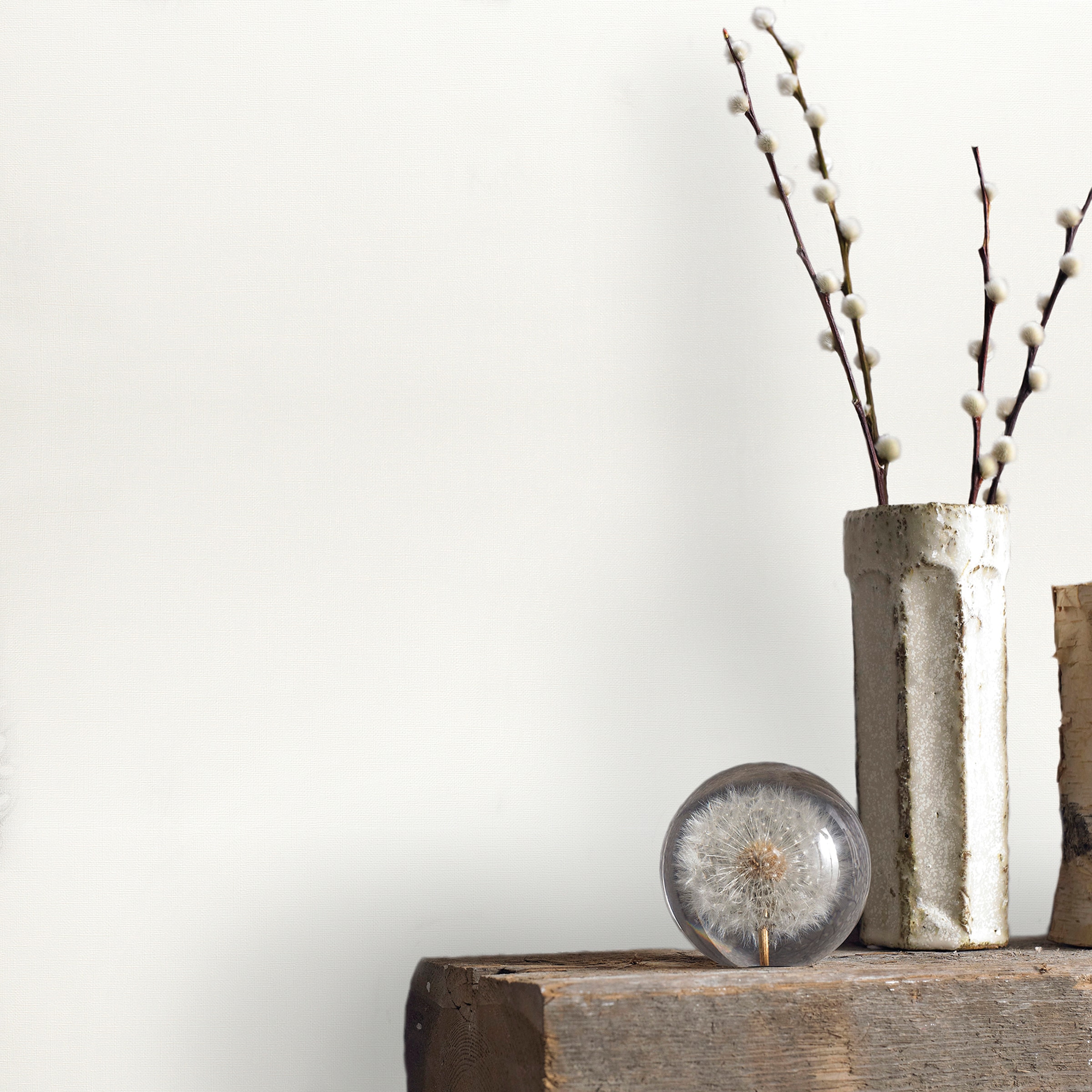 Superfresco Easy Vliestapete »Lynn« uni geprägt Weiß - 10m x 52cm