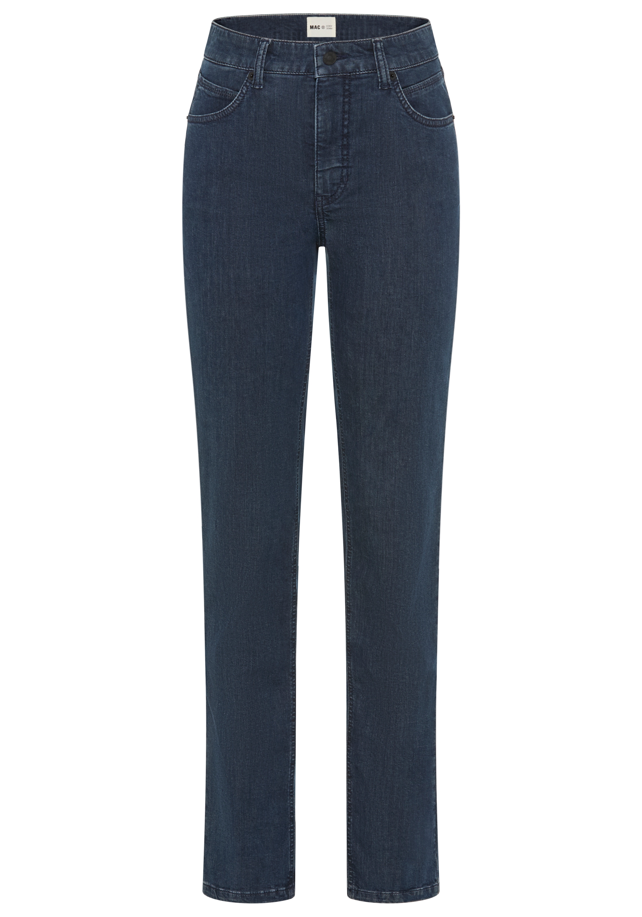 MAC Straight-Jeans »MACMELANIE« Sportives Naht-Detail am Tascheneingriff