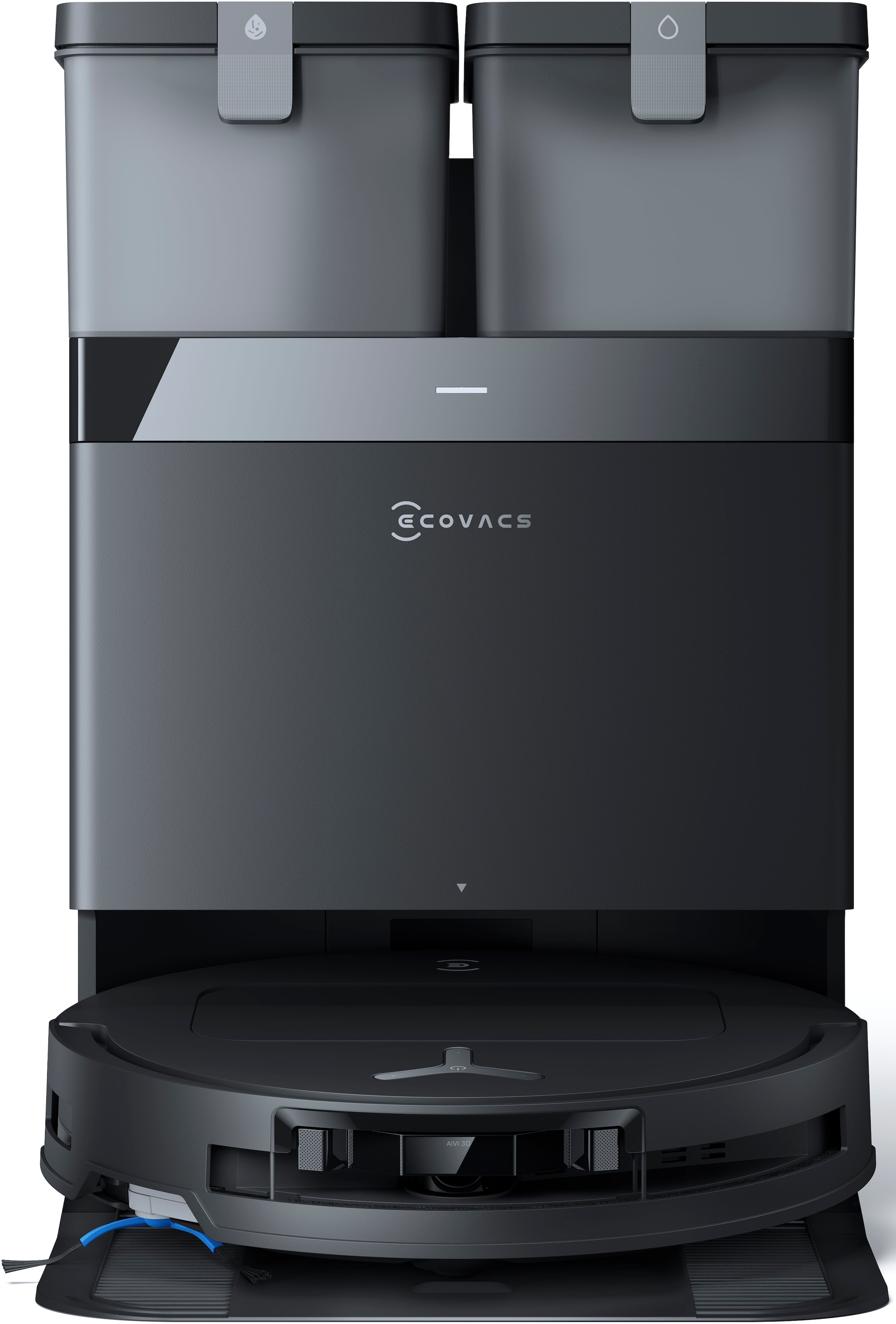 ECOVACS Saugroboter »ECOVACS DEEBOT T50 OMNI, 18.000 Pa,«, OMNI-Station mit 75° Mopp-Waschen, OZMO Turbo, Ultraflaches Design
