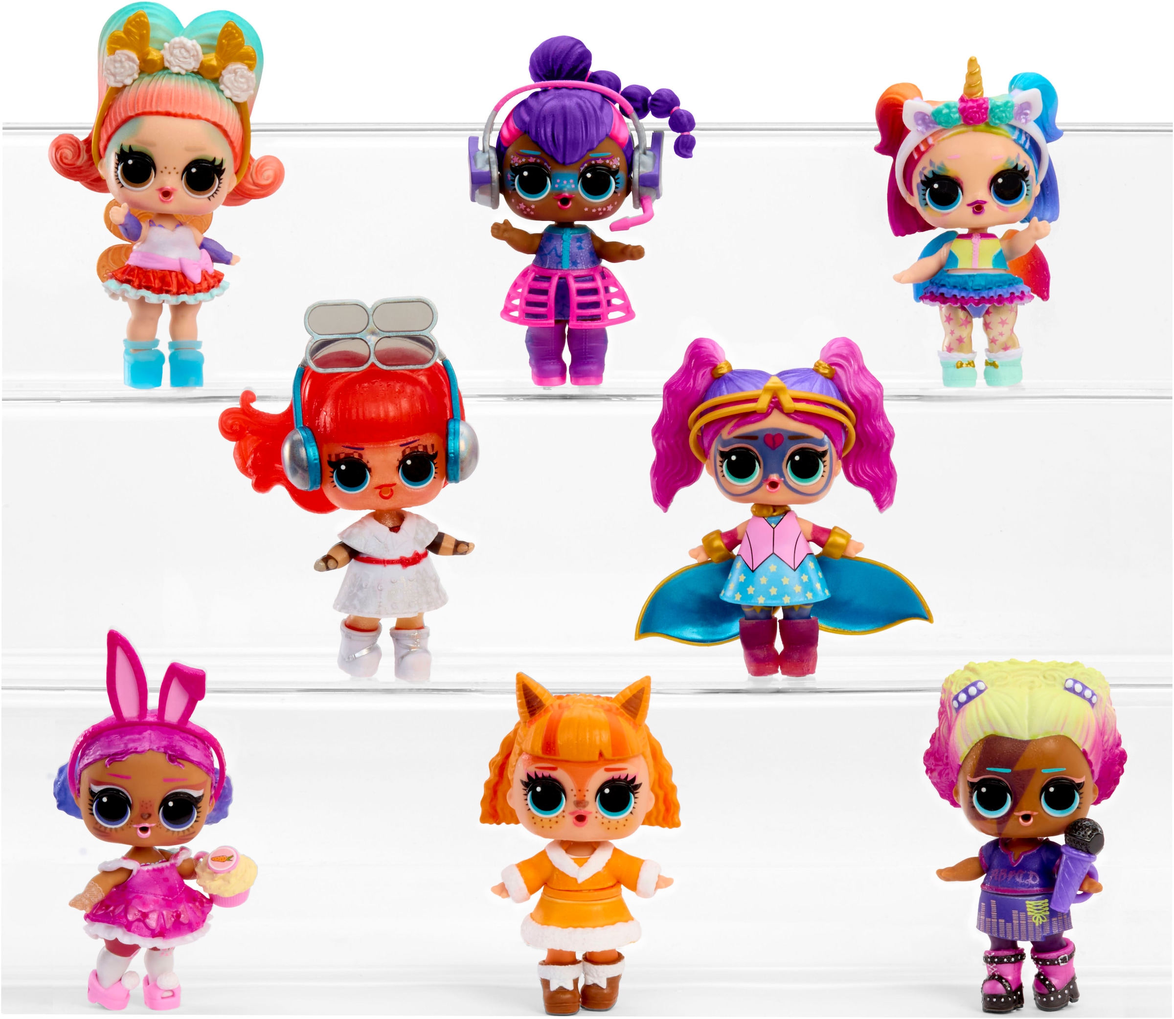 L.O.L. SURPRISE! Anziehpuppe »L.O.L. Surprise Eye Spy Tots«, mit magischem Farbwechsel; Lieferung erfolgt sortiert