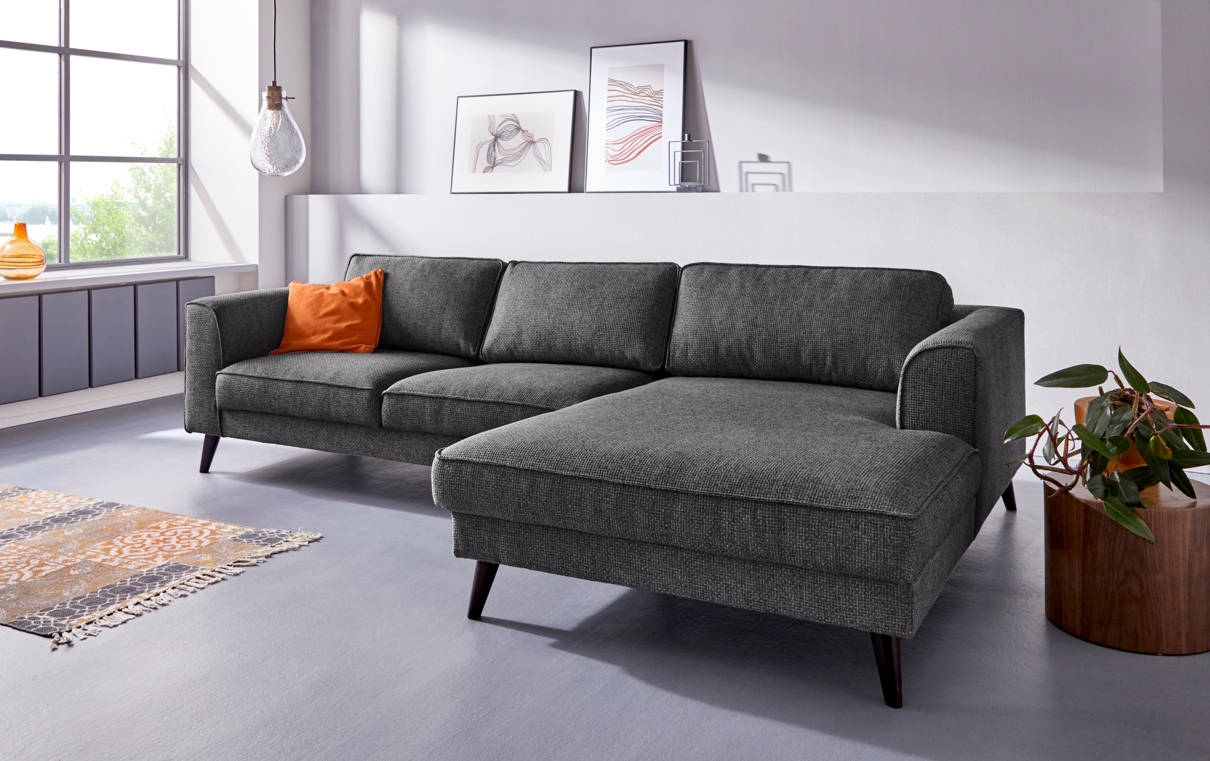 INOSIGN Ecksofa "Lumber Jack, L-Form", in moderner Optik günstig online kaufen