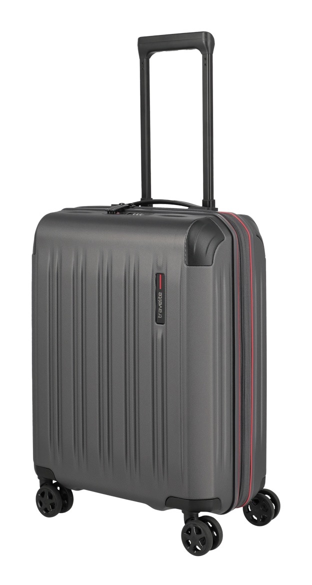 travelite Trolleyset »DYNAMIIC S+/M/L, verschiedene Farben«, (Set, 3 tlg., S+/M/L), Hartschalen-Koffer ABS Volumenerweiterung