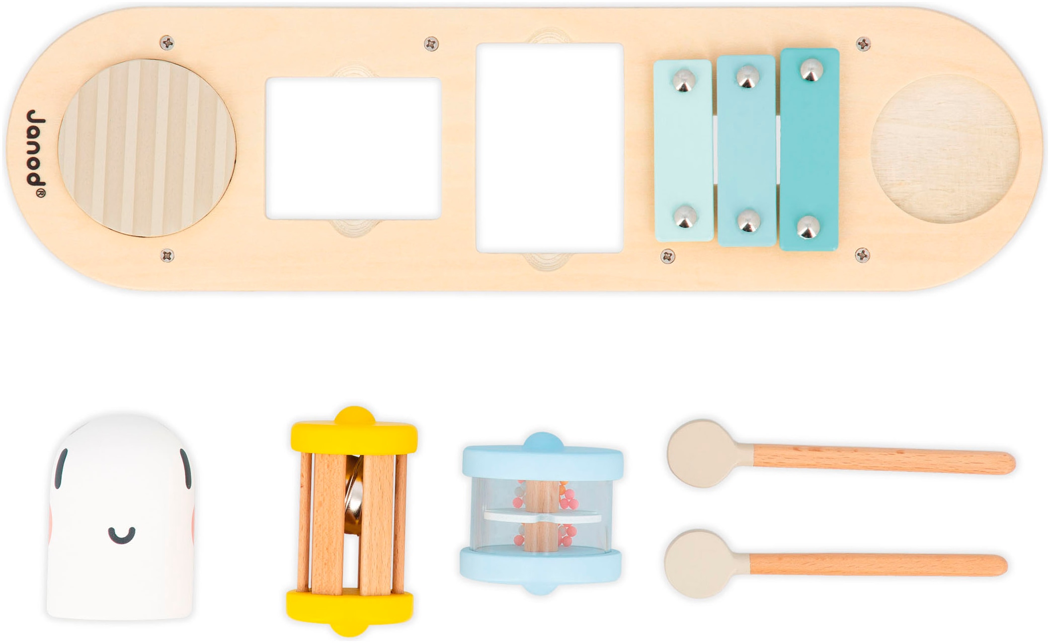 Janod Spielzeug-Musikinstrument »Aktivitäts-Raupe«, FSC®- schützt Wald - weltweit
