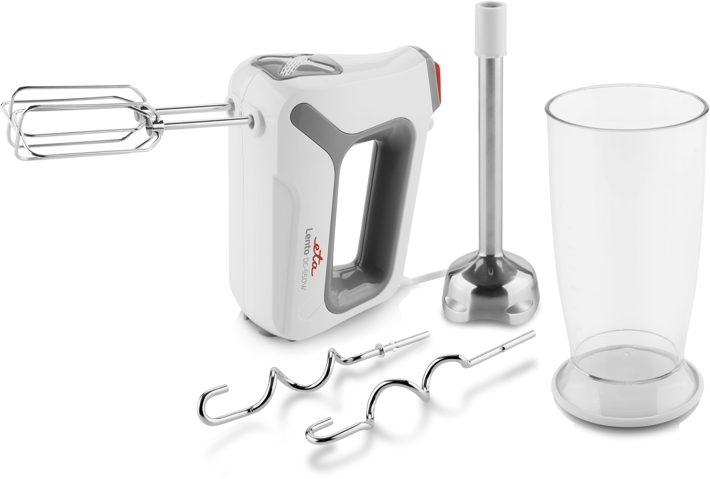 eta Handmixer »LENTO Set ETA105190000«, 550 W, DC Motor, 4 Geschwindigkeite günstig online kaufen