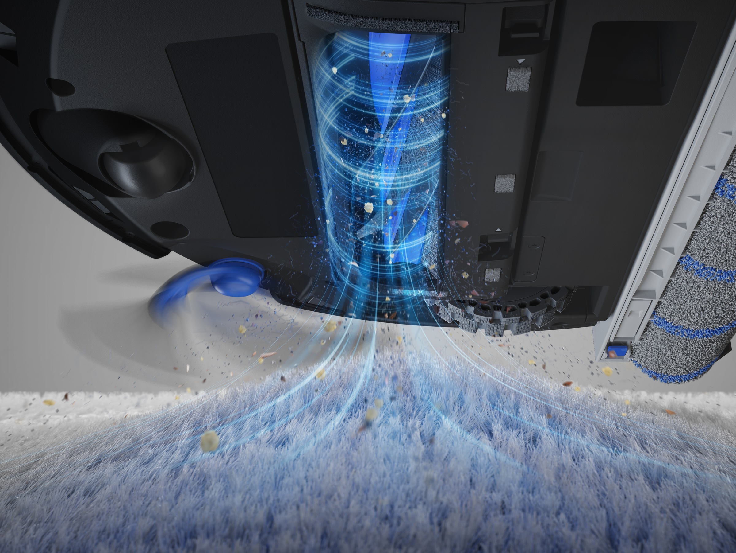 ECOVACS Nass-Trocken-Saugroboter »DEEBOT T90 MAX PRO« 40.000 Pa + 16,45L/s Luftstrom, Wischwalze, All-in-One Station