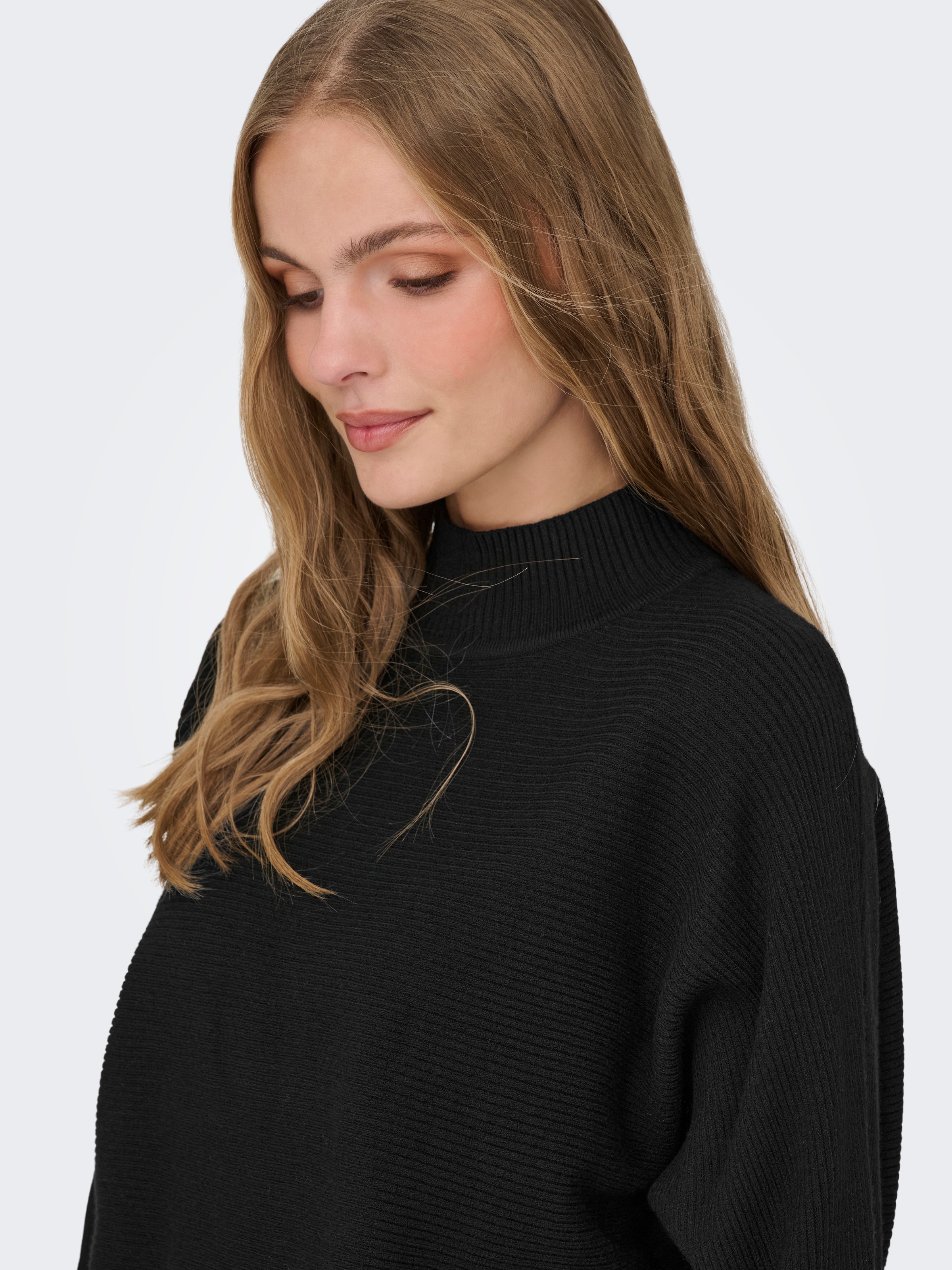 JDY Strickpullover »JDYPRIME LIFE L/S HN BAT. PULL. KNT NOOS«