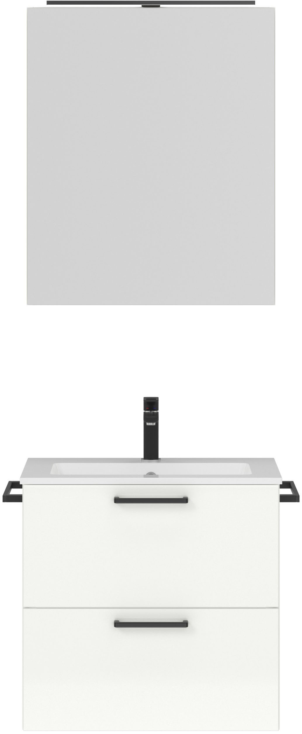 nobilia® Badmöbel-Set »Tolvina« vormontiert, mit Soft-Close, 2 Stk. tlg. günstig online kaufen