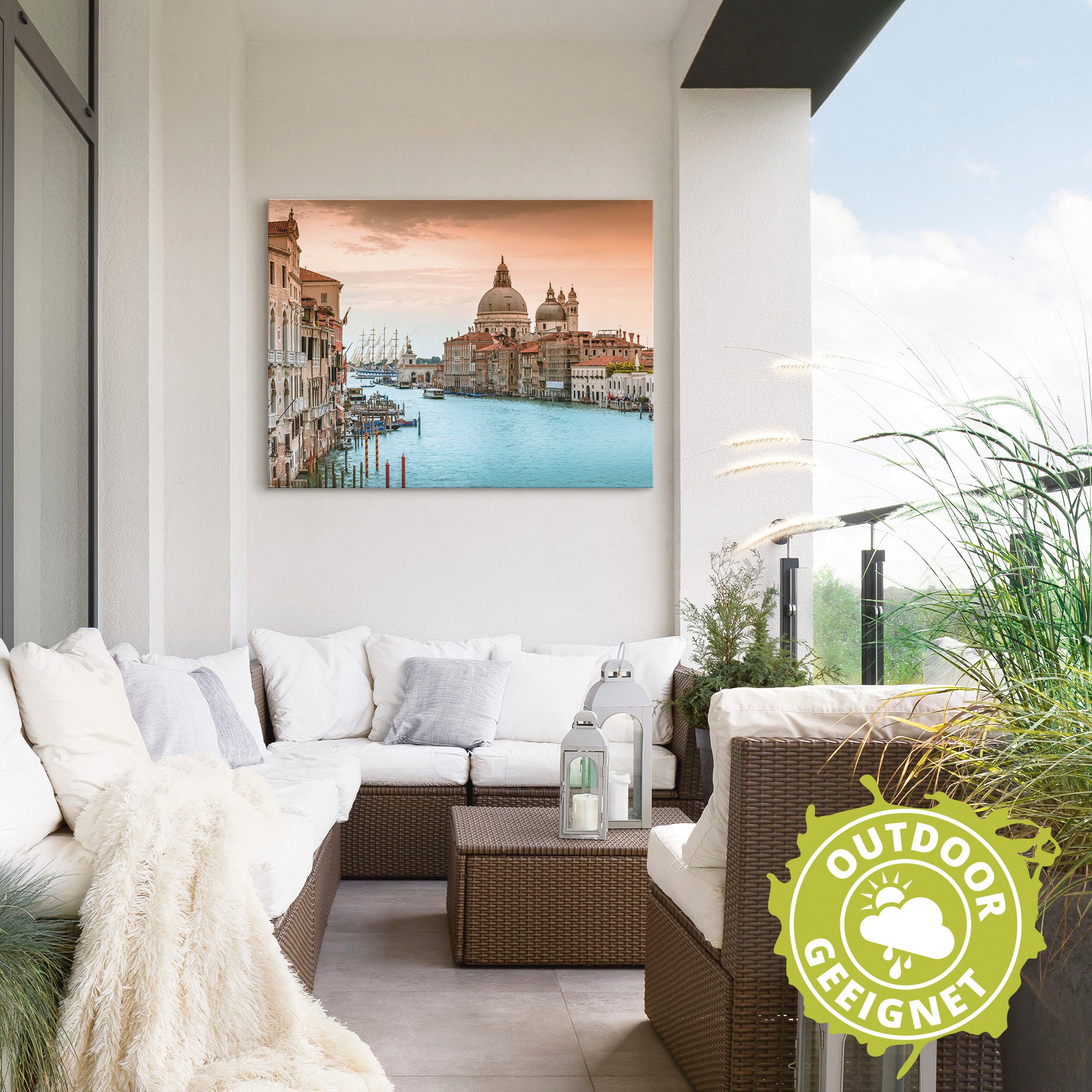 Artland Wandbild »Venedig Canal Grande I«, Italien, (1 St.), als Alubild, Outdoorbild, Leinwandbild, Poster, Wandaufkleber