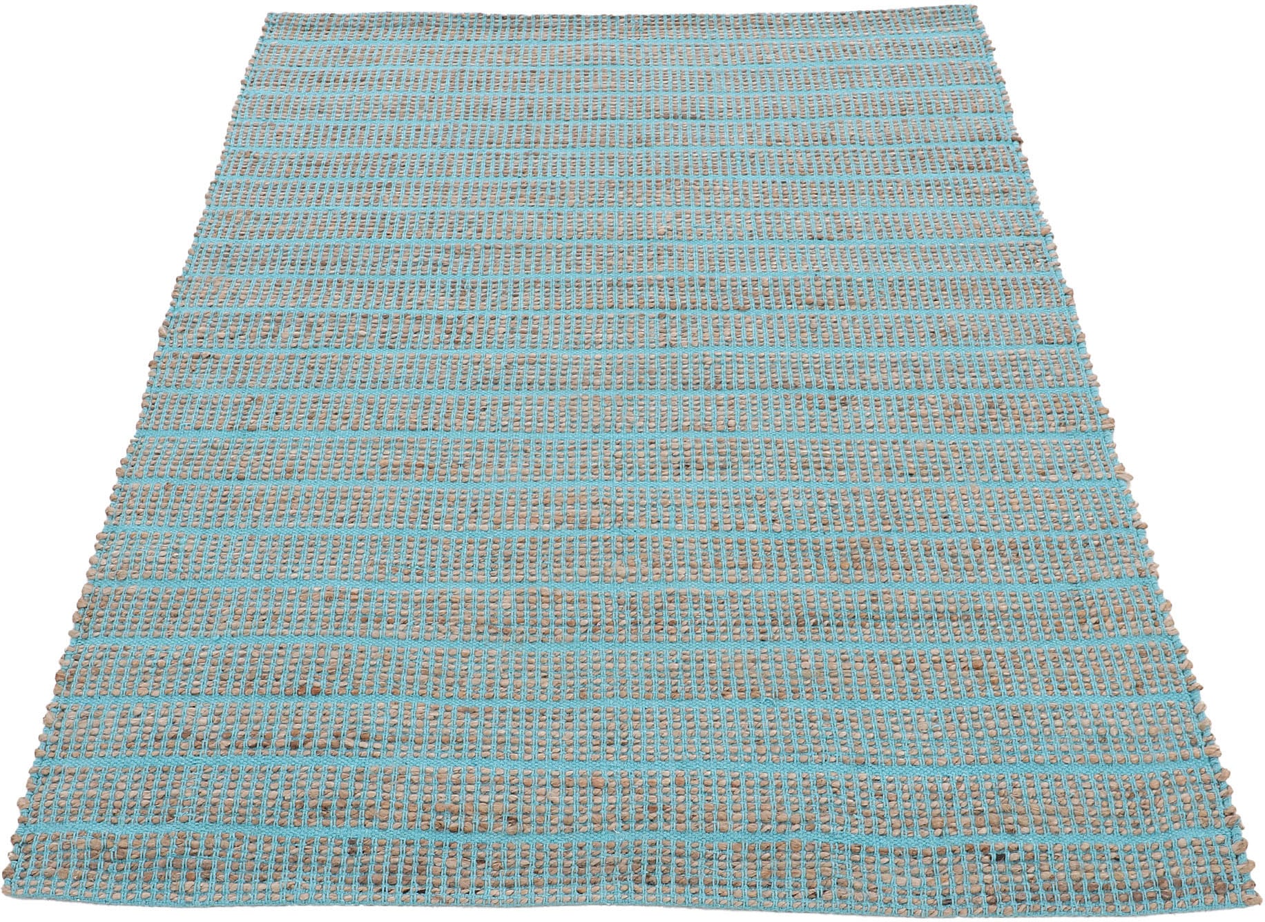 carpetfine Teppich »Lara«, rechteckig, 6 mm Höhe, Wendeteppich aus Jute/Bau günstig online kaufen