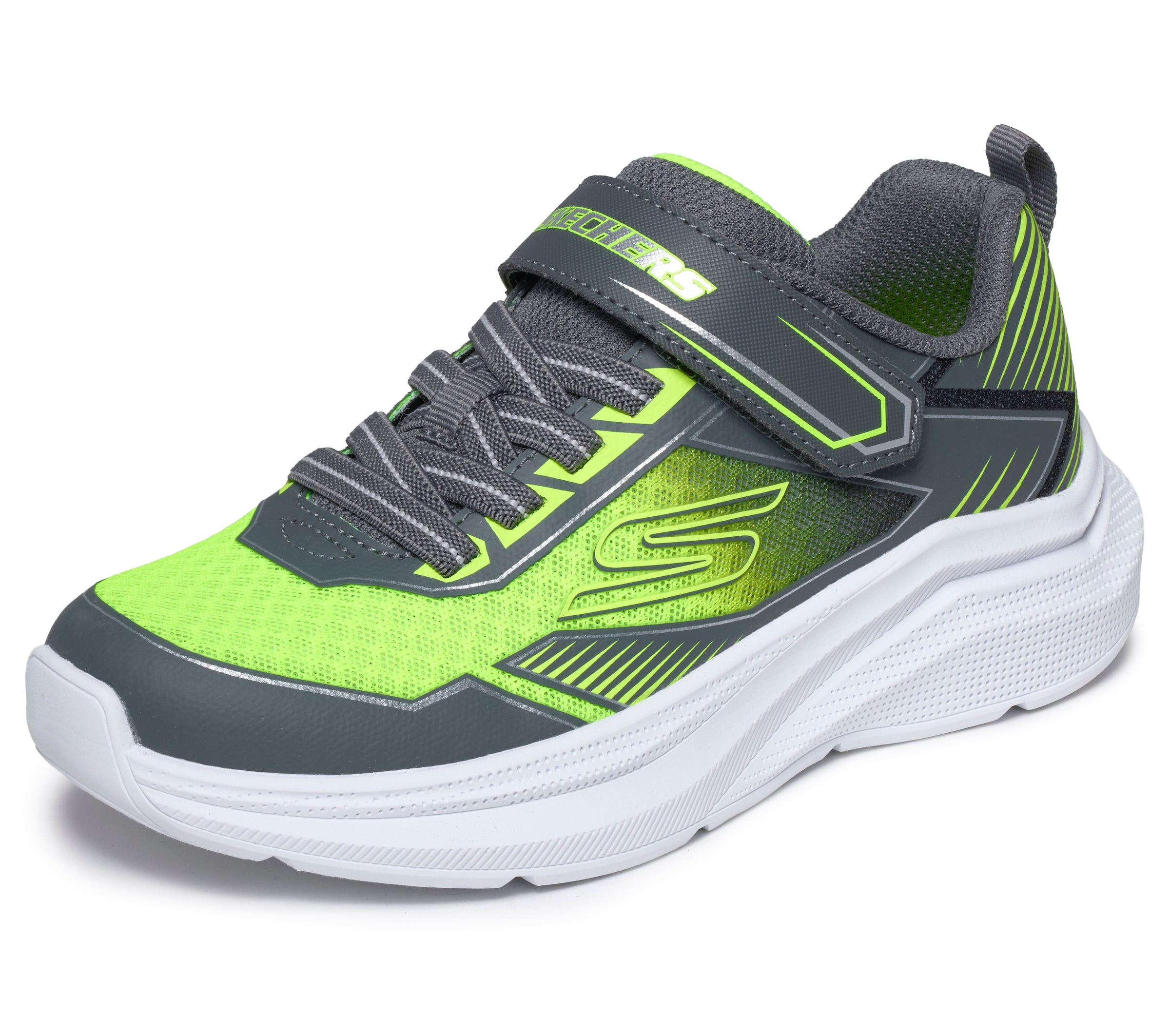 Skechers Sneaker »MICROSPEC VELOCITY«  Klettschuh, Schlupfschuh, Grössenschablone zum Download