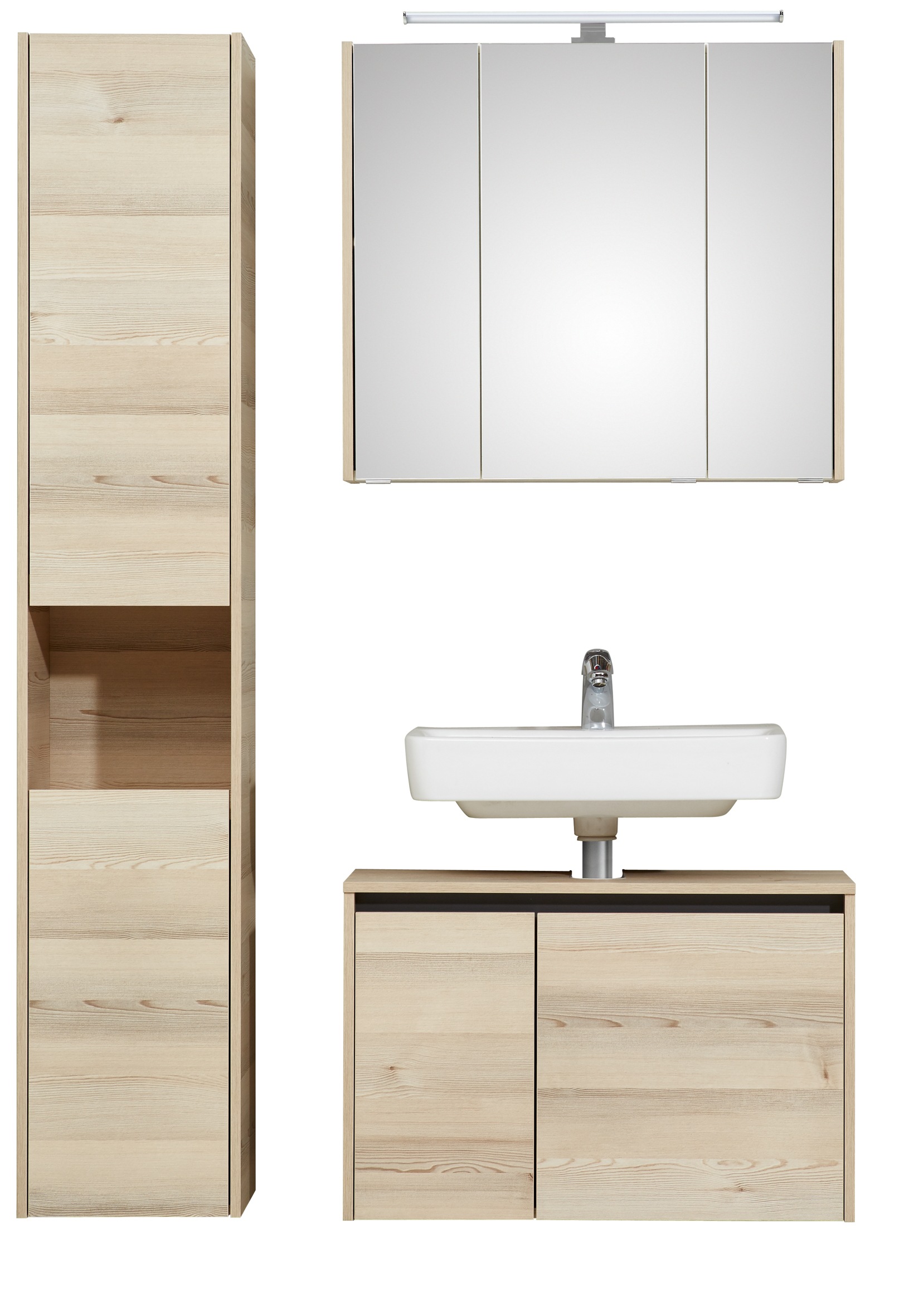 Saphir Badmöbel-Set »Quickset 393« Komplett-Set, 3 Stk. tlg. günstig online kaufen