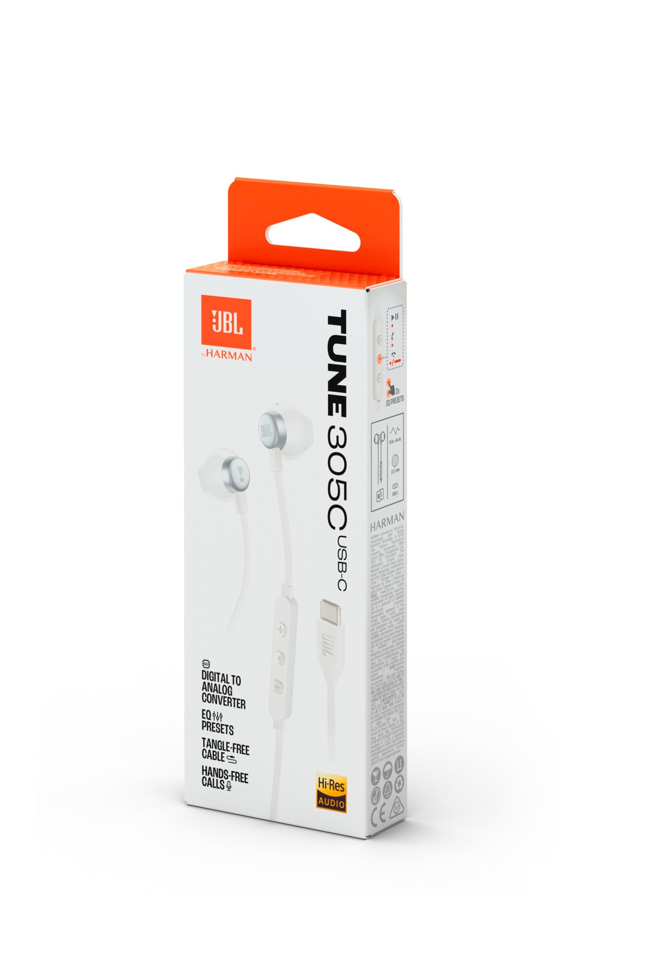 JBL In-Ear-Kopfhörer »Tune 305C«, Freisprechfunktion-Freisprechfunktion