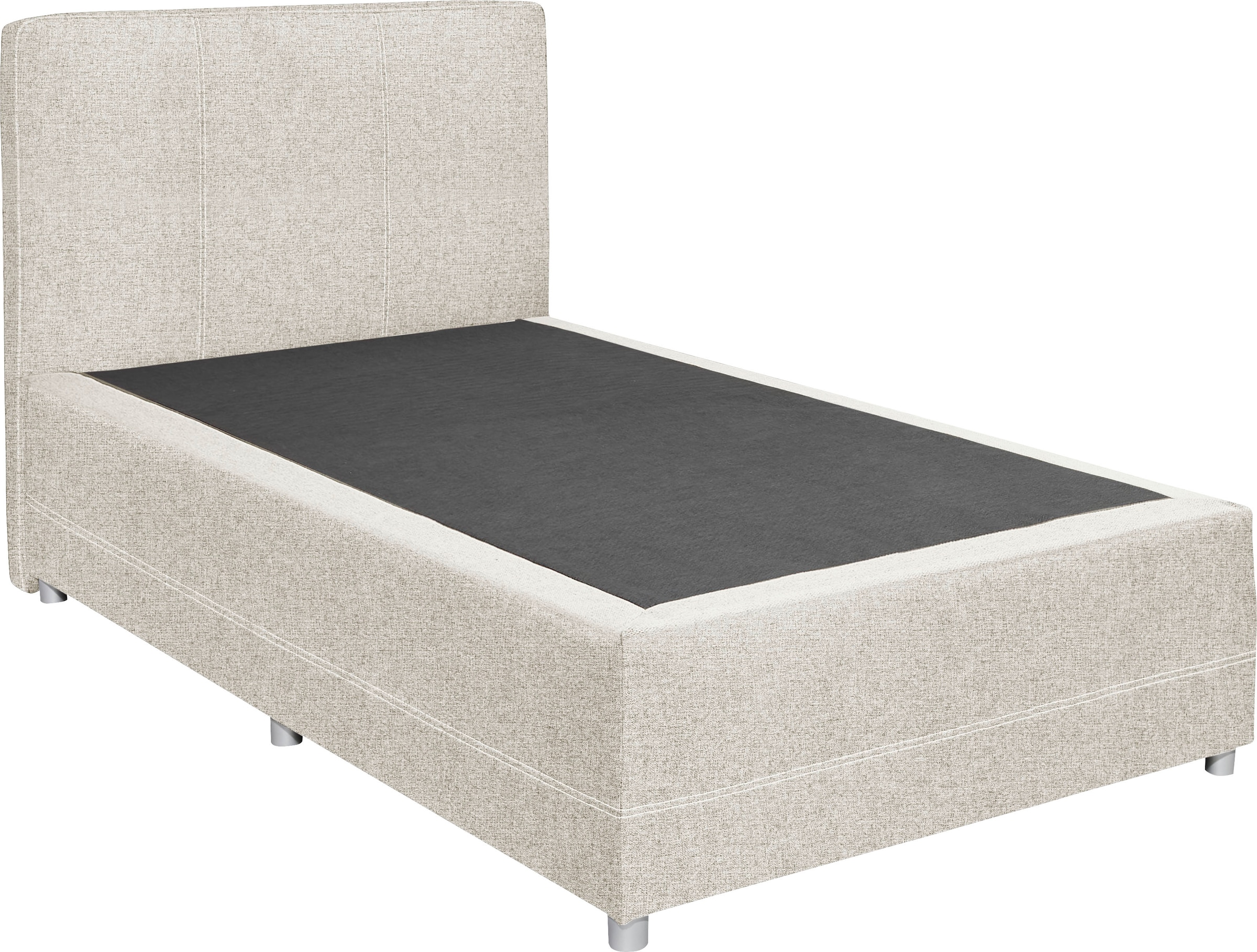 ED EXCITING DESIGN Boxspringbett »Luanda«, wahlweise mit Matratze und Toppe günstig online kaufen