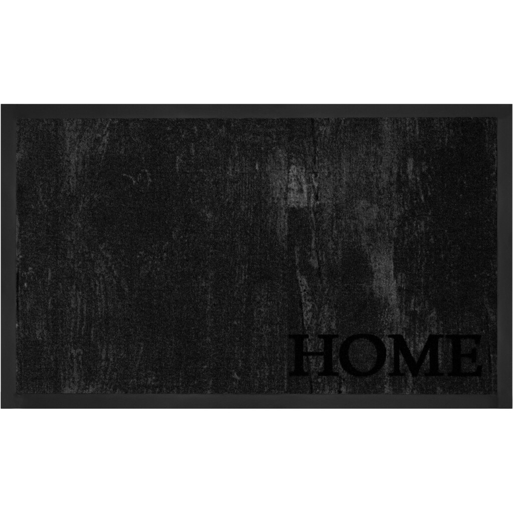 HANSE Home Fußmatte »Deluxe Home«, rechteckig, mit Spruch, Schrift Design, waschbar, Robust, Pflegeleicht, Rutschfest