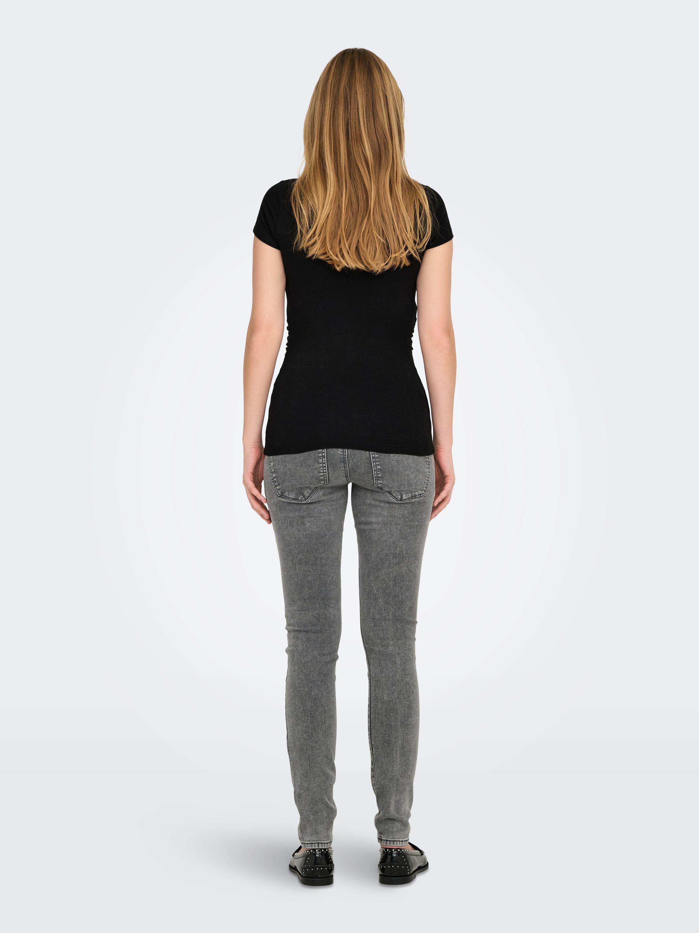 ONLY MATERNITY Umstandsshirt »OLMLOVELY S/S ONECK TOP 2PACK JRS NOOS« Packung, 2 Stk. tlg.