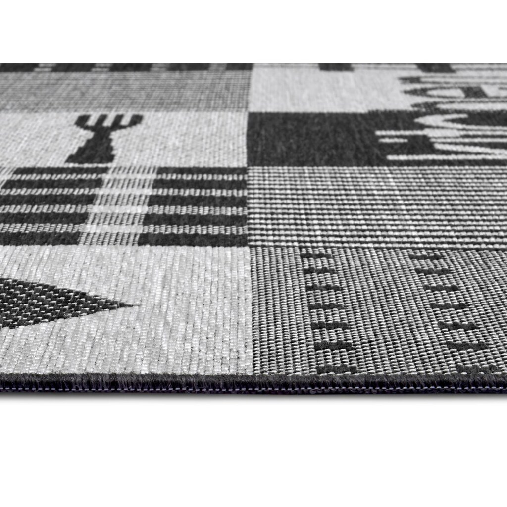 HANSE Home Läufer »Patchwork Kitchen«, rechteckig, Flachgewebe, rutschhemmender Rücken aus TPA, Waschbar bei 30°C