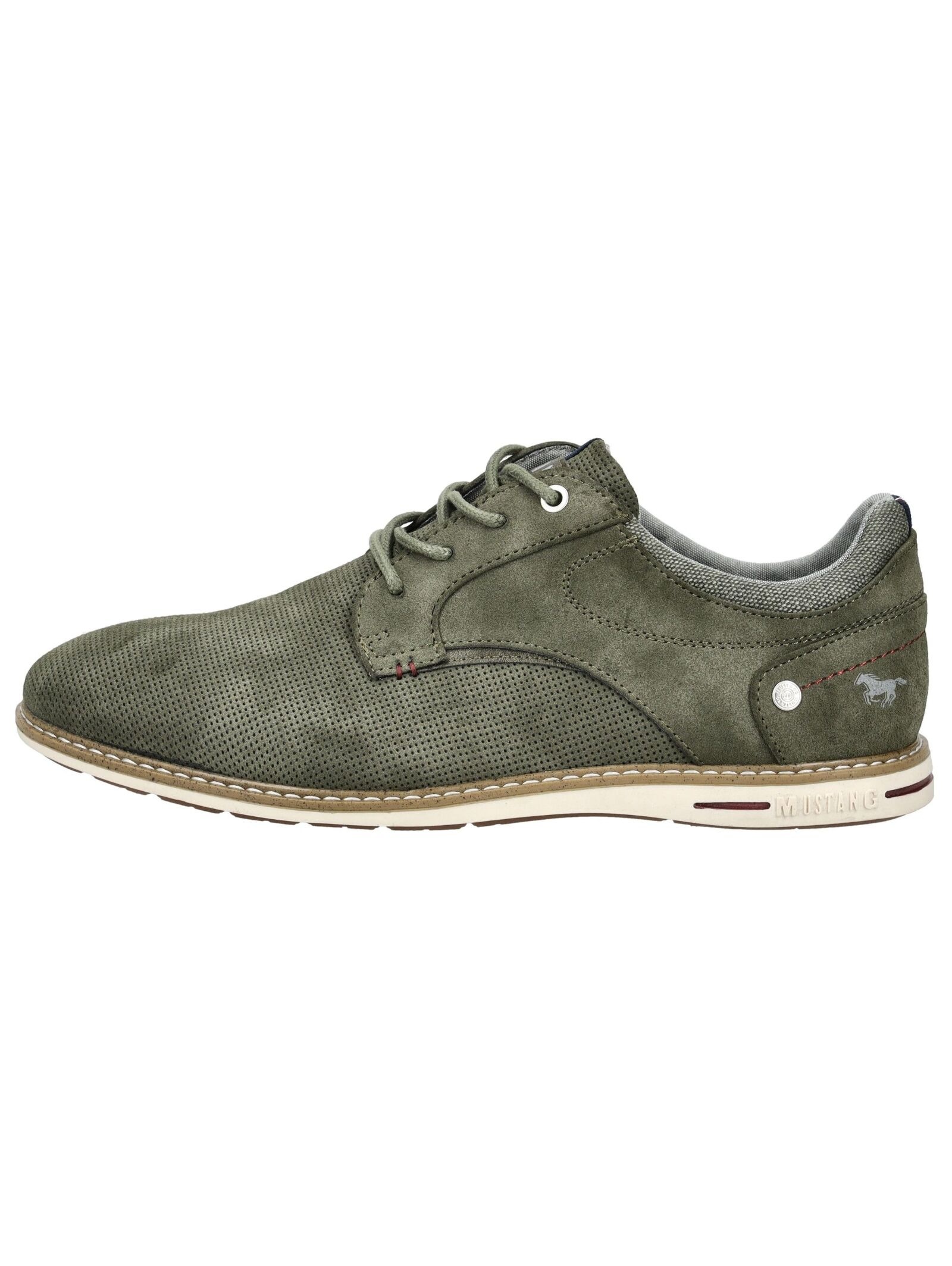 Mustang Shoes Schnürschuh »Mustang Shoes Halbschuhe Lederimitat«
