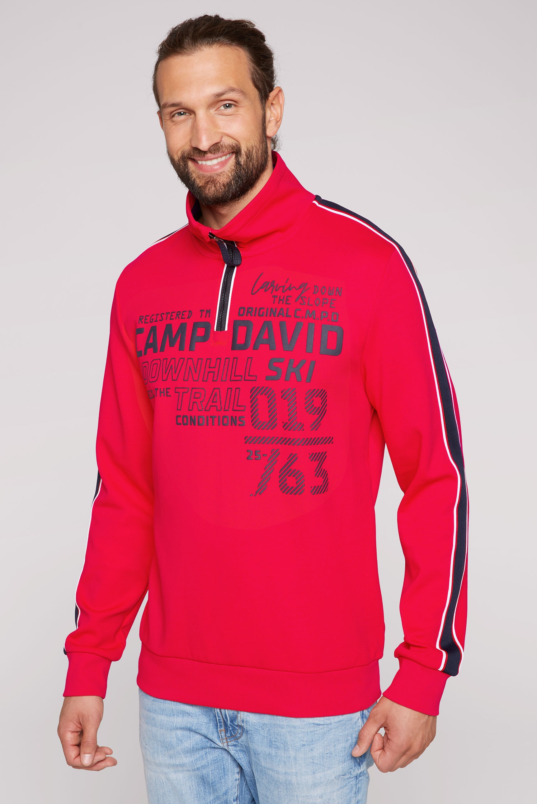 CAMP DAVID Sweater, aus Bonded-Jersey kaufen