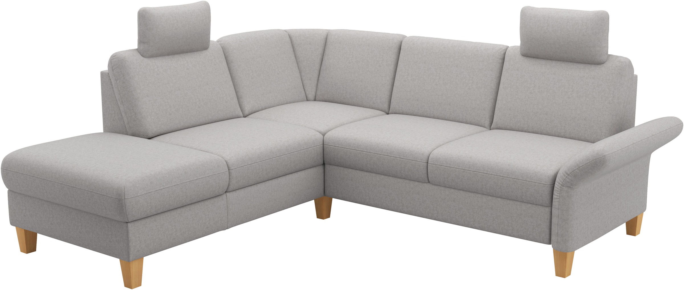 Home affaire Ecksofa »Rochelle, L-Form«, wahlweise mit Armteilverstellung, Bettfunktion und Bettkasten