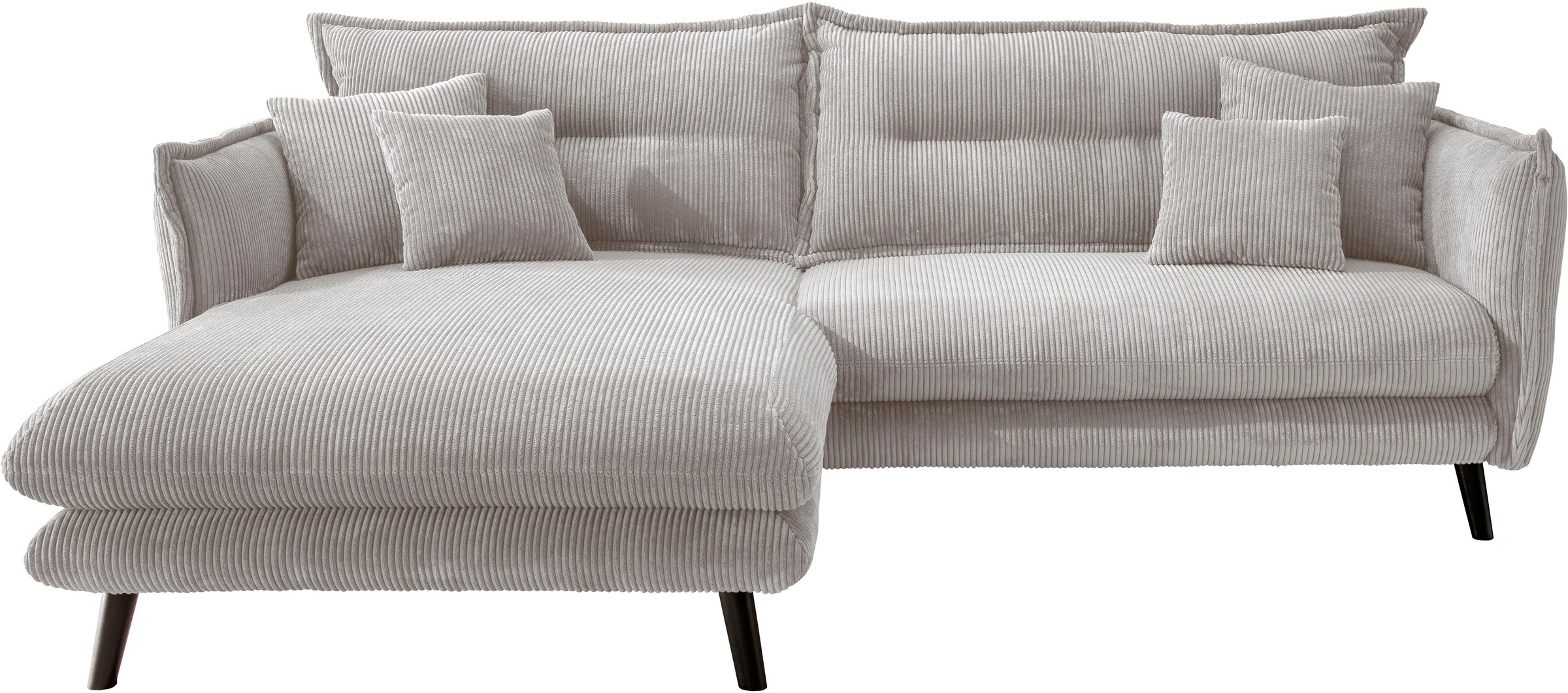 INOSIGN Ecksofa »Lazio modernes Design, bequem, schmale Armlehnen, OTTOs Ch günstig online kaufen