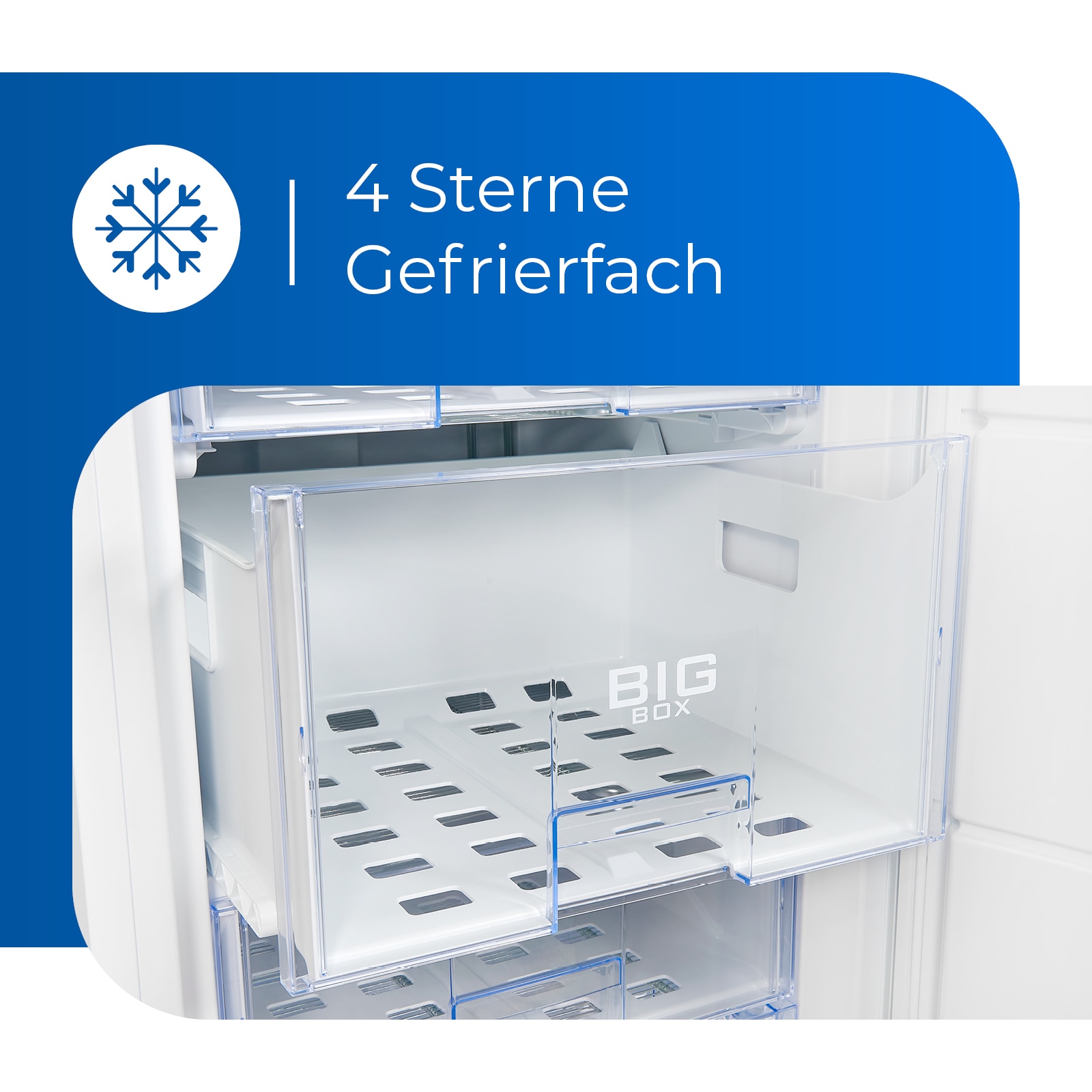 exquisit Gefrierschrank »GS27-H-280E weiss«, 163 cm hoch, 60 cm breit, Türanschlag wechselbar