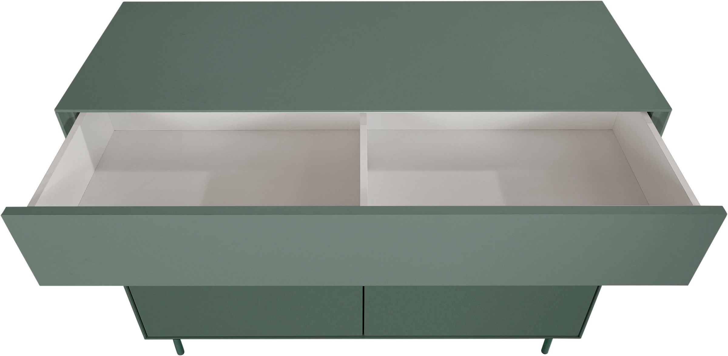 LeGer Home by Lena Gercke Sideboard »Essentials«, (2 St.), Breite: 224cm, MDF lackiert, Push-to-open-Funktion