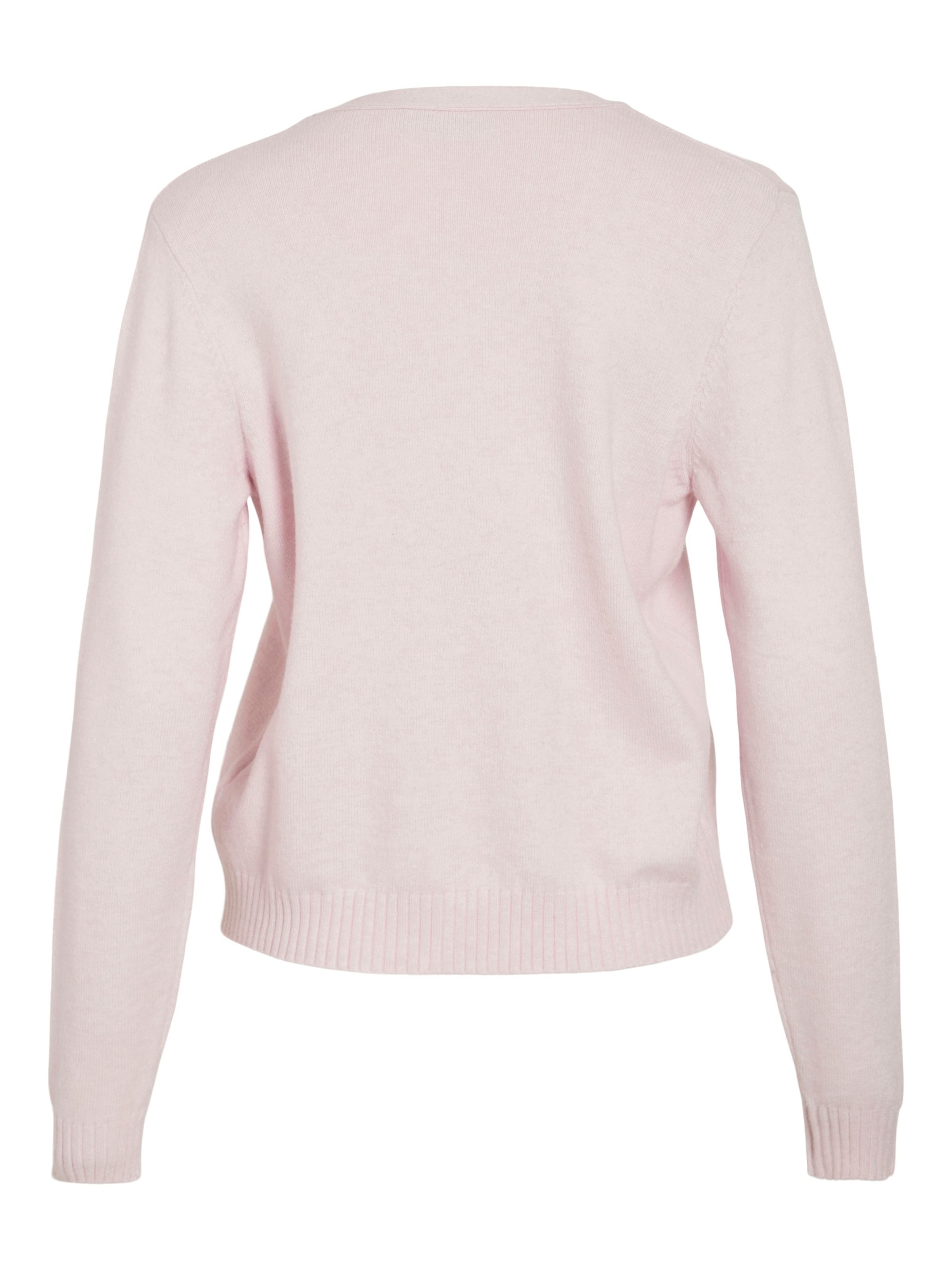 Vila Cardigan »VIRIL SHORT L/S KNIT CARDIGAN-NOOS« Materialmix, regular fit