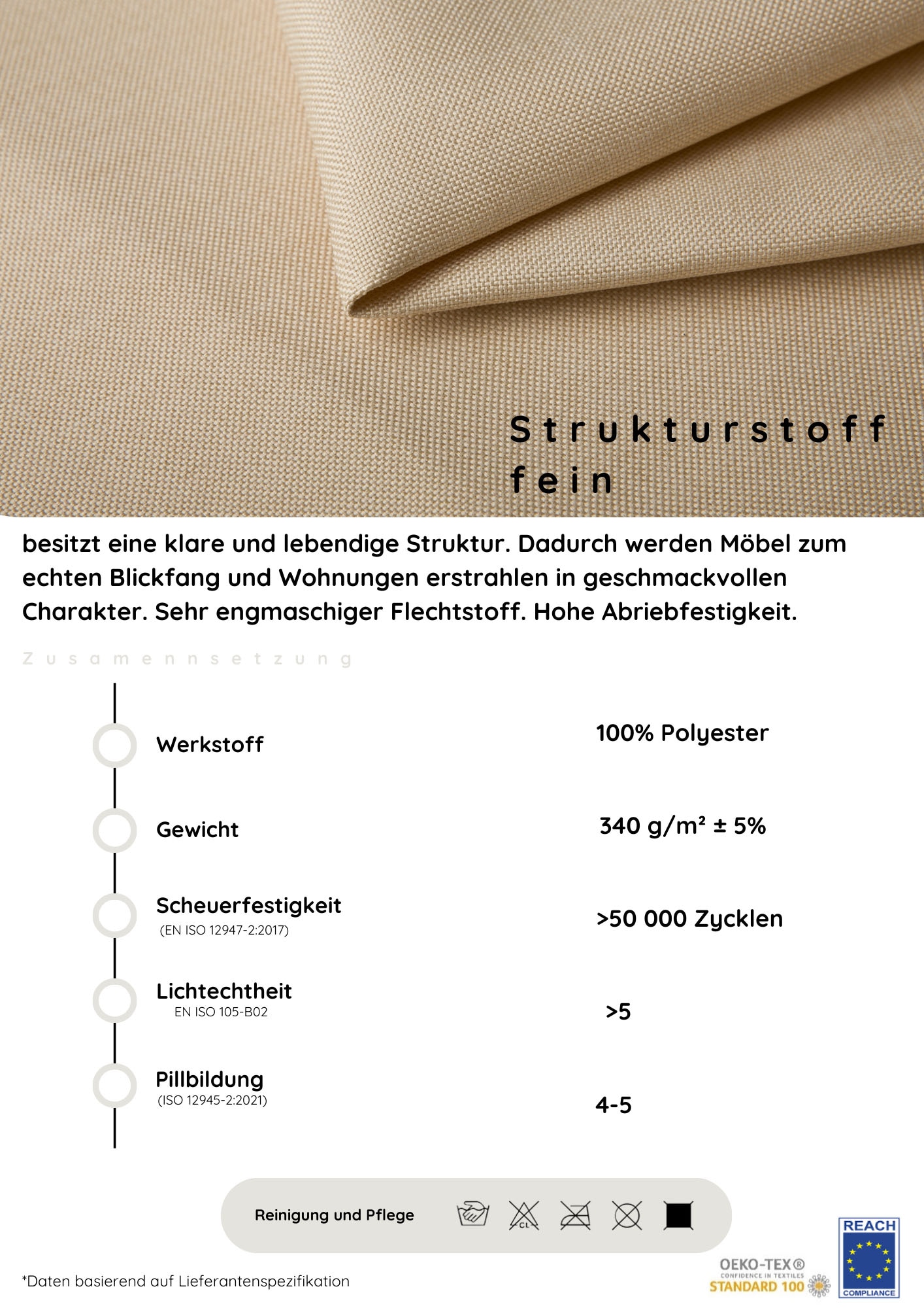 COLLECTION AB Ecksofa »Rada L-Form«, inklusive Hocker, Bettfunktion und Federkern