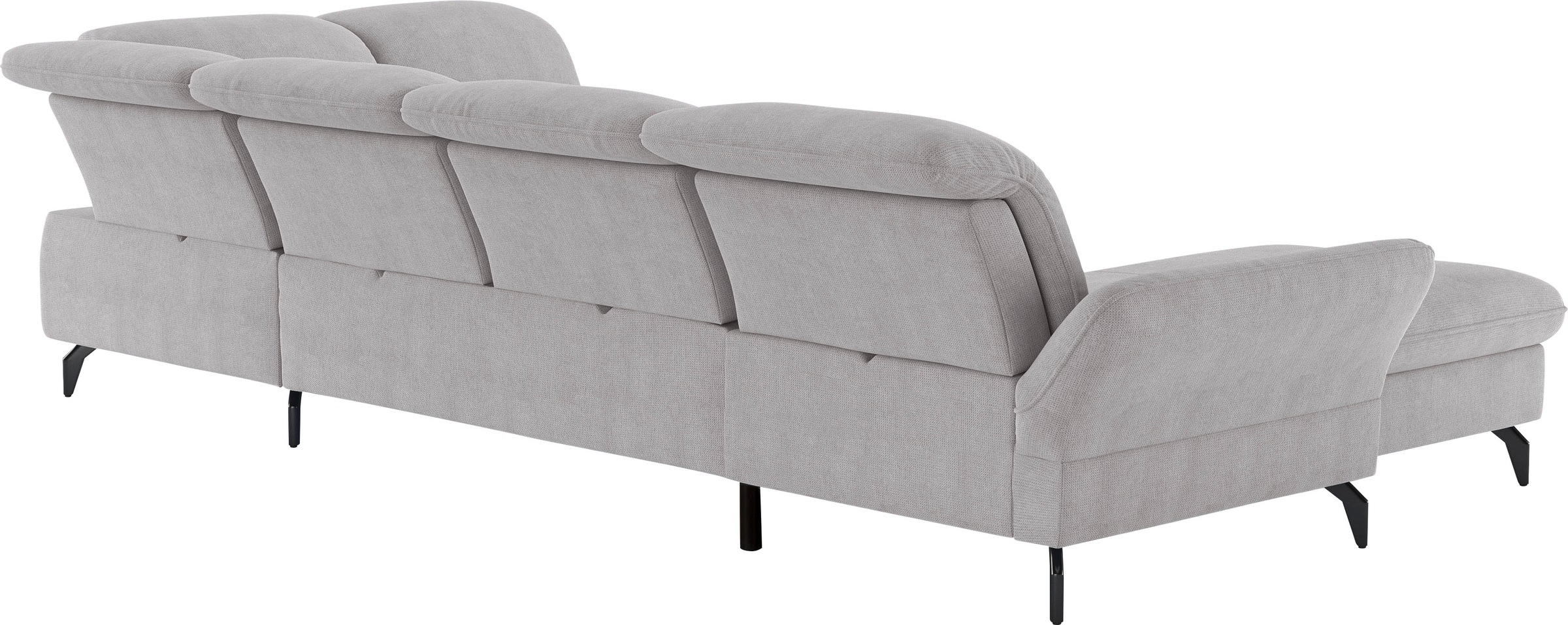 sit&more Wohnlandschaft »Leandro U-Form«, Wahlweise mit Bett-, Kopfteil - und Armlehnfunktion, sowie Bettkasten