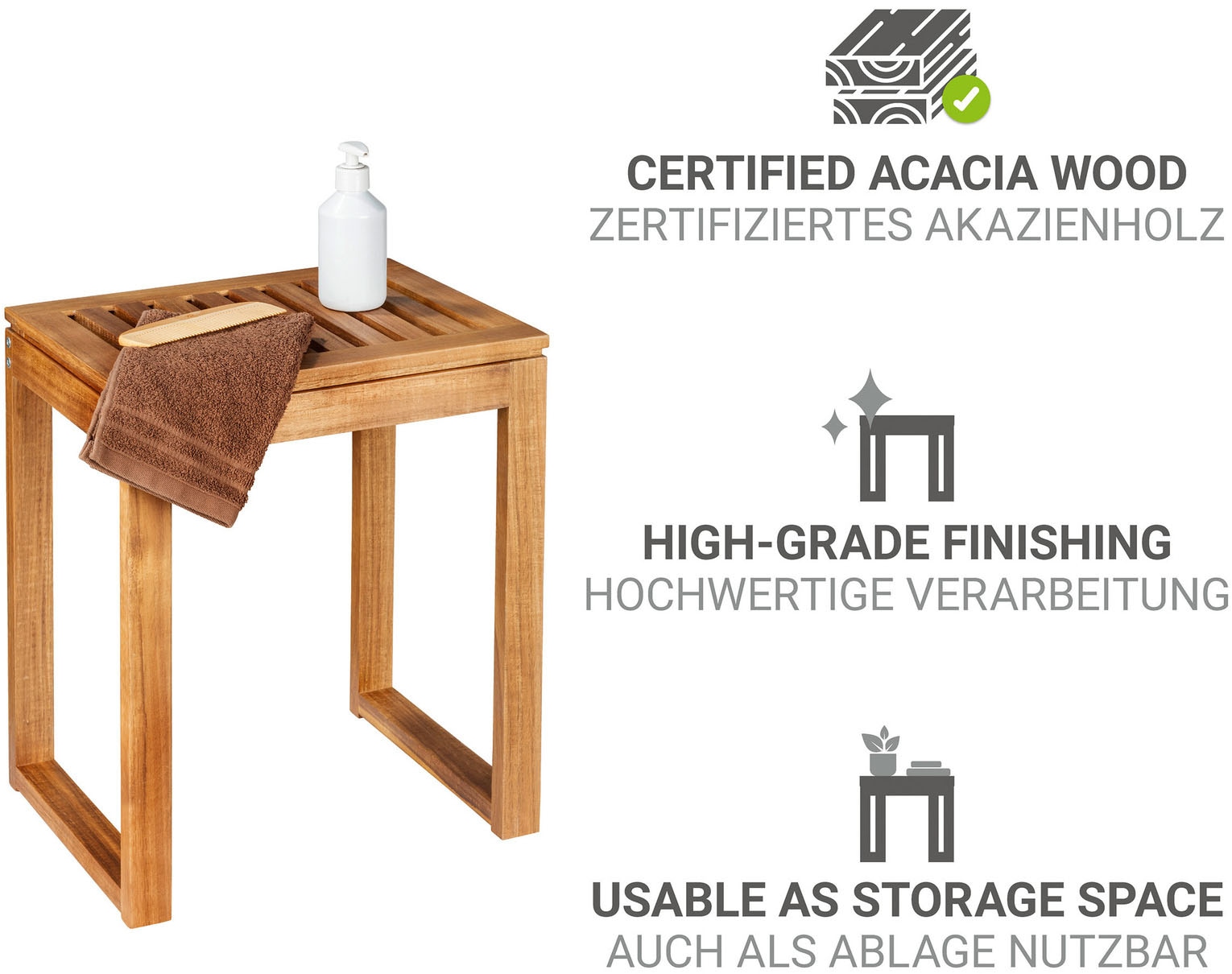 WENKO Badhocker »Fondi«