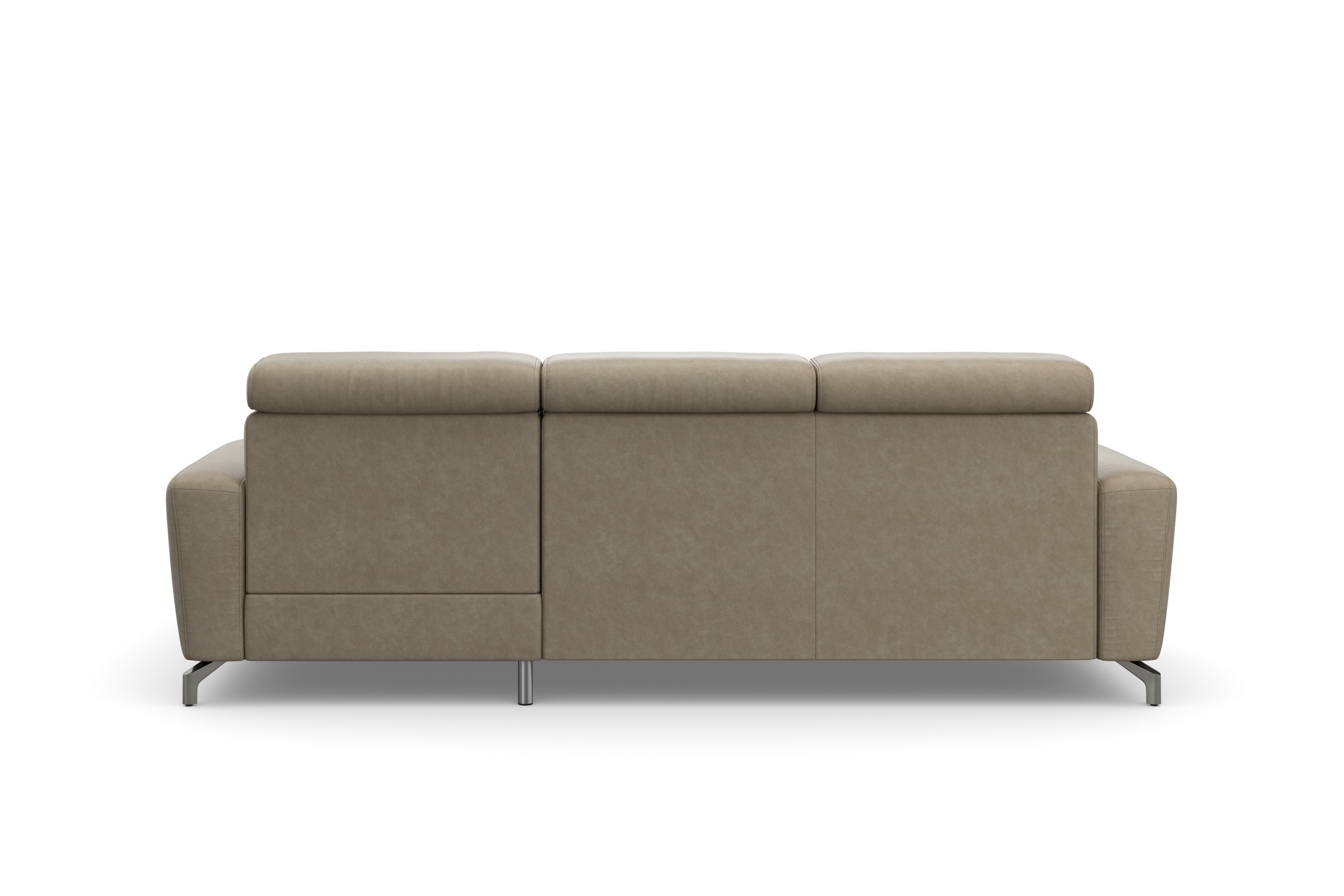 sit&more Ecksofa »Scarlett L-Form«, inklusive Kopfteilverstellung, wahlweise mit Bettfunktion, Bettkasten