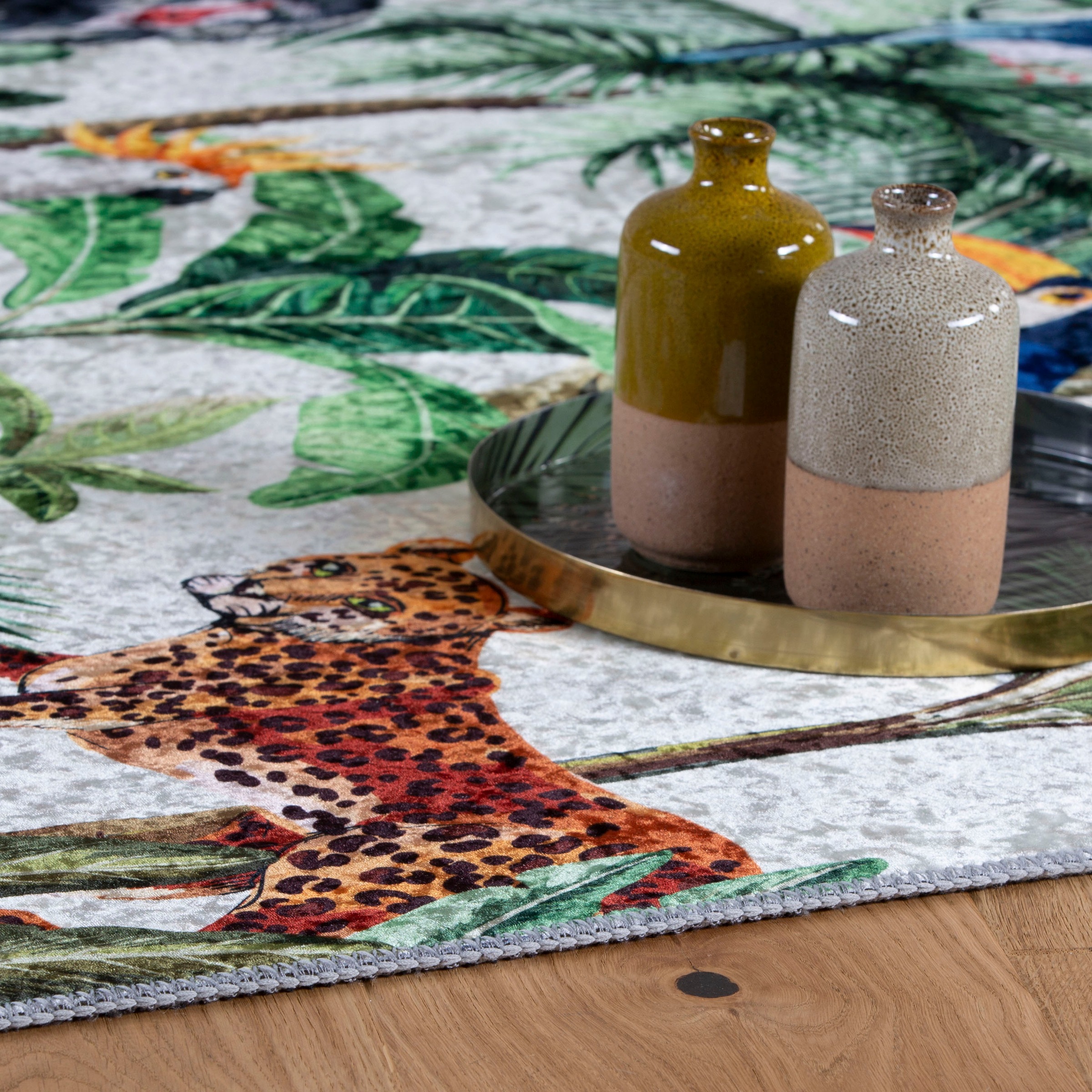 Obsession Teppich »Exotic 13m«, rechteckig, 5 mm Höhe, Kurzflor, Wohnzimmer