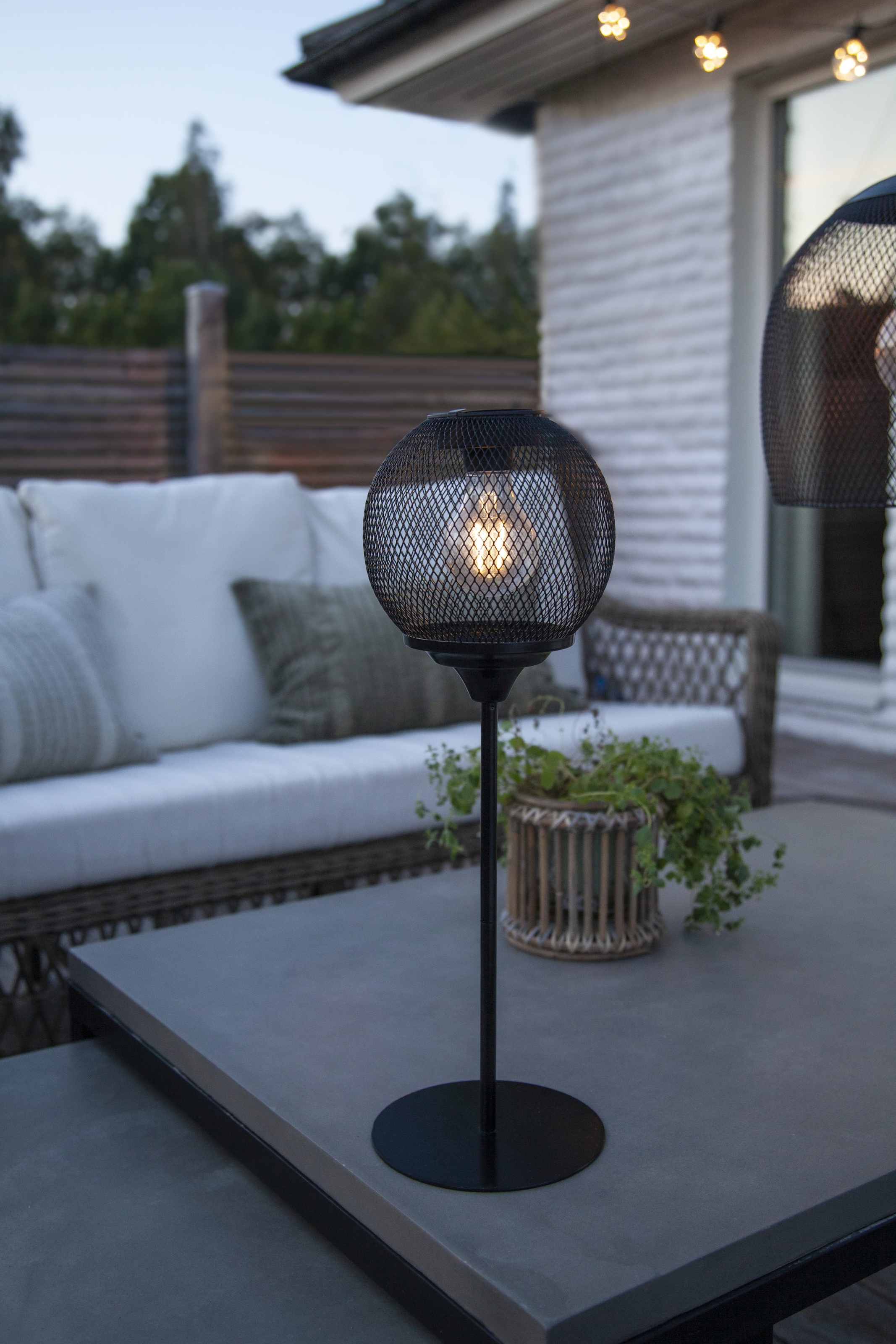 Parforce Traditional Hunting LED Solarleuchte »Solar Lampe Sunlight« LED-Board 1 Stk. Warmweiß Solar-Tischlampe, Dämmerungssensor