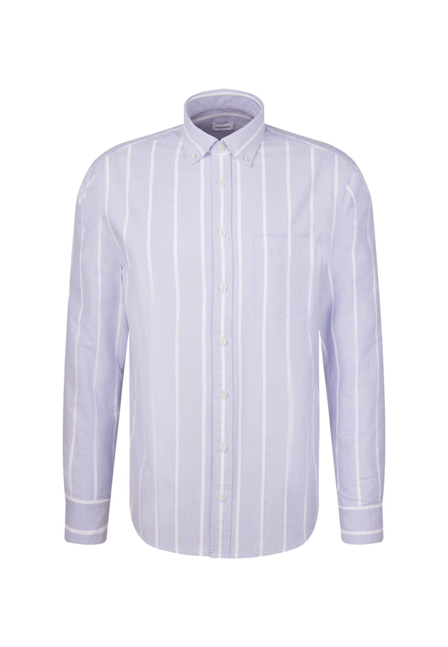 seidensticker Businesshemd »Schwarze Rose«, Regular Langarm Button-Down-Kragen Streifen