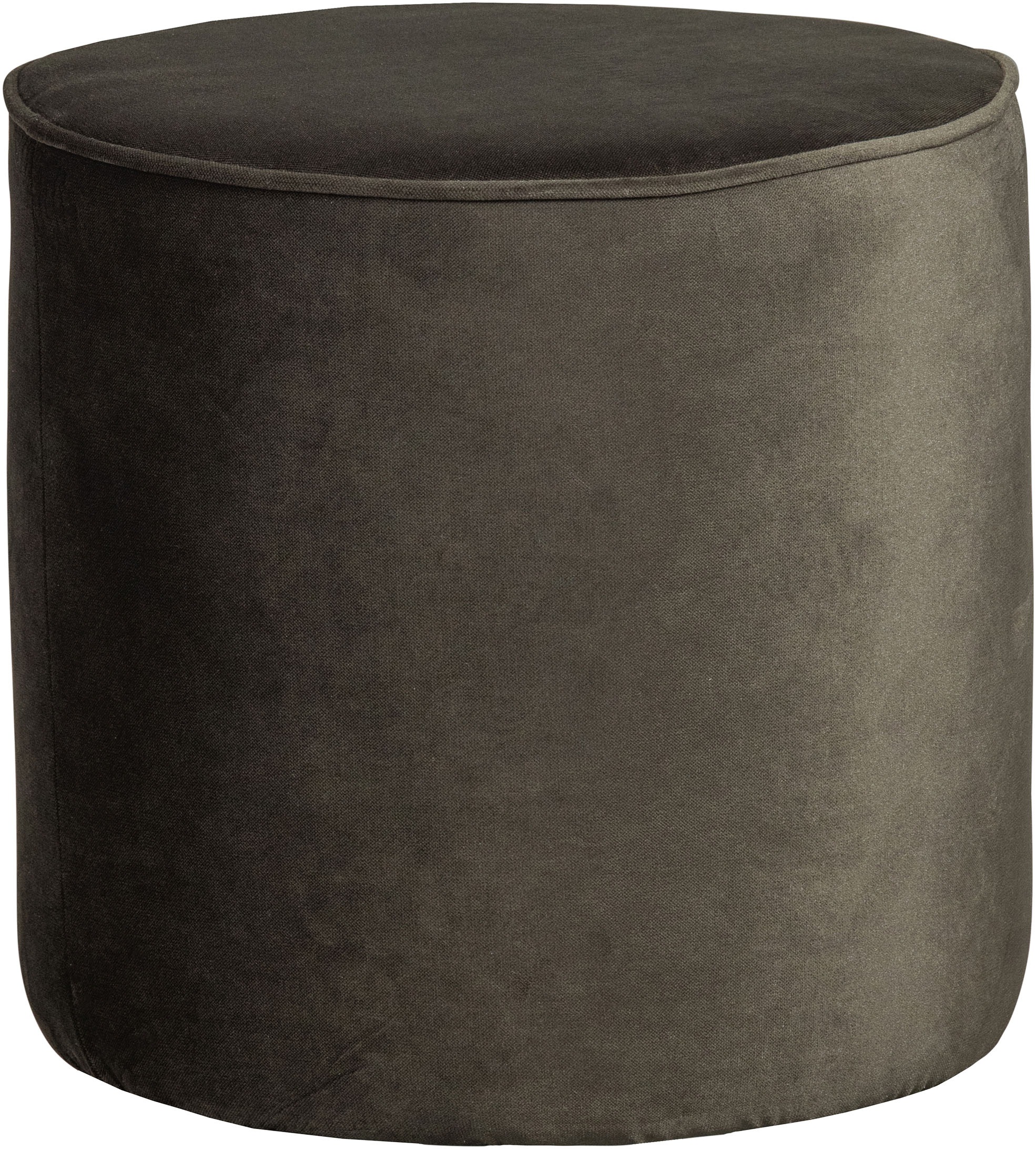 WOOOD Hocker »Sara«, weich gepolstert, runde Form, H 46 cm x Ø 46 cm günstig online kaufen
