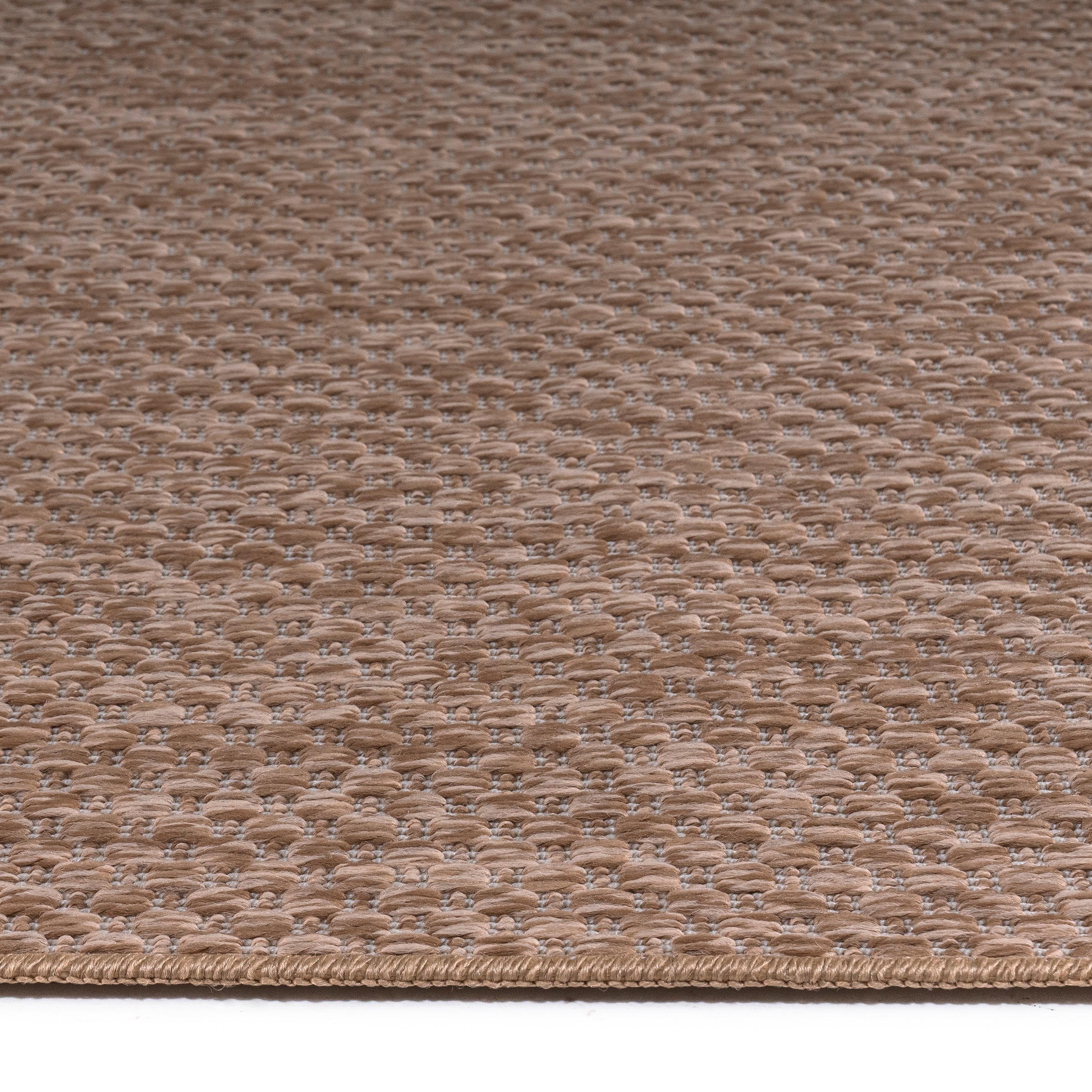 my home Teppich »Rhodos, In-und Outdoor geeignet«, rechteckig, 3 mm Höhe, Sisal-Optik, Wetterfest & UV-beständig, Wohnzimmer, Balkon, Camping