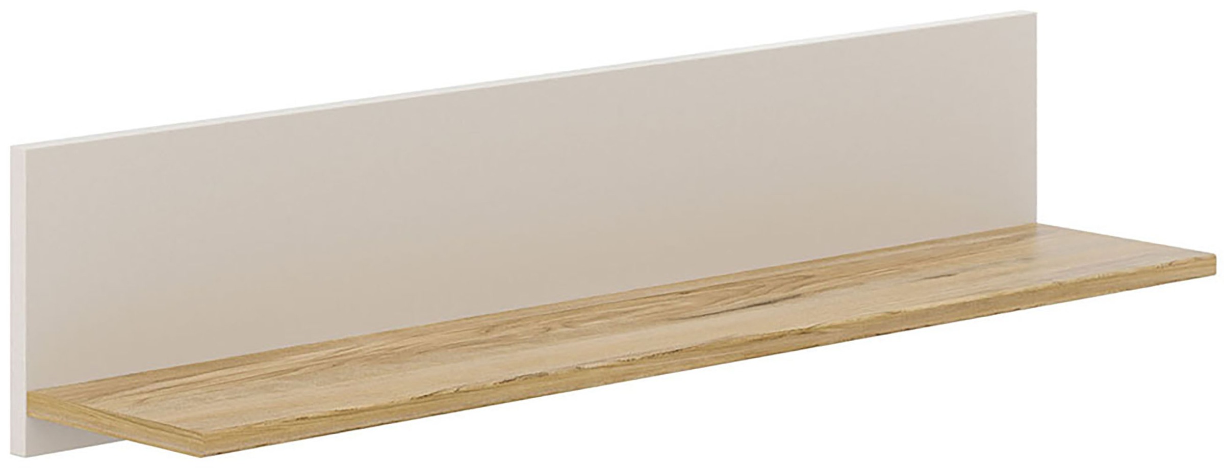 YUNY by PAIDI Wandregal »HAZEL in Beige, Eiche« B/H/T ca. 95x20x20cm, stabi günstig online kaufen