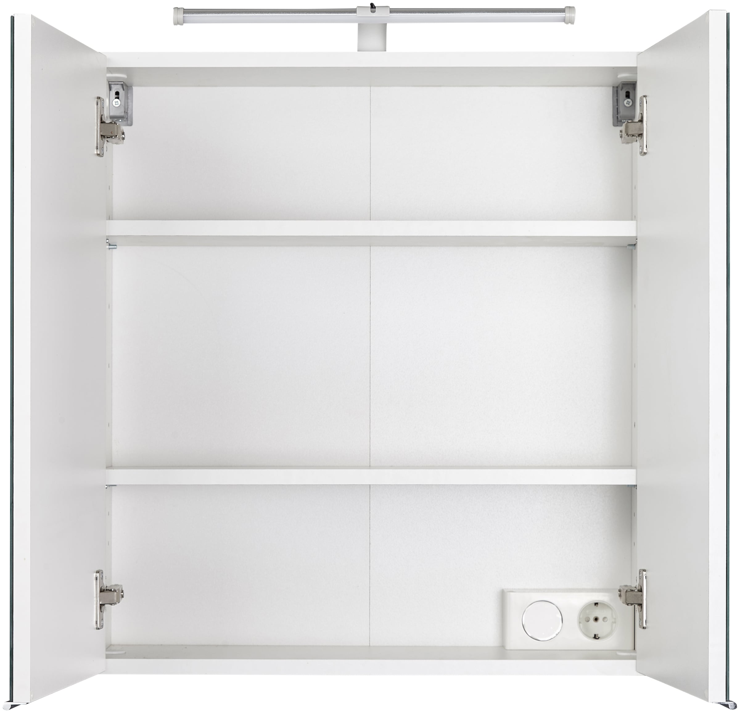 welltime Spiegelschrank »Turin«, Breite 60 cm, mit LED-Aufbauleuchte