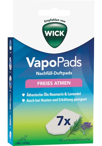 Inhalations-Zusatz »VapoPads Rosmarin & Lavendel - VBR«, (Packung, 7 tlg.), Passen zu...