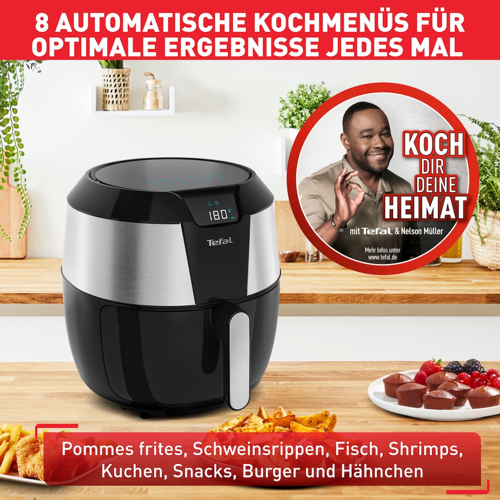 Tefal Heißluftfritteuse »EY701D Easy Fry XXL«, 1850 W