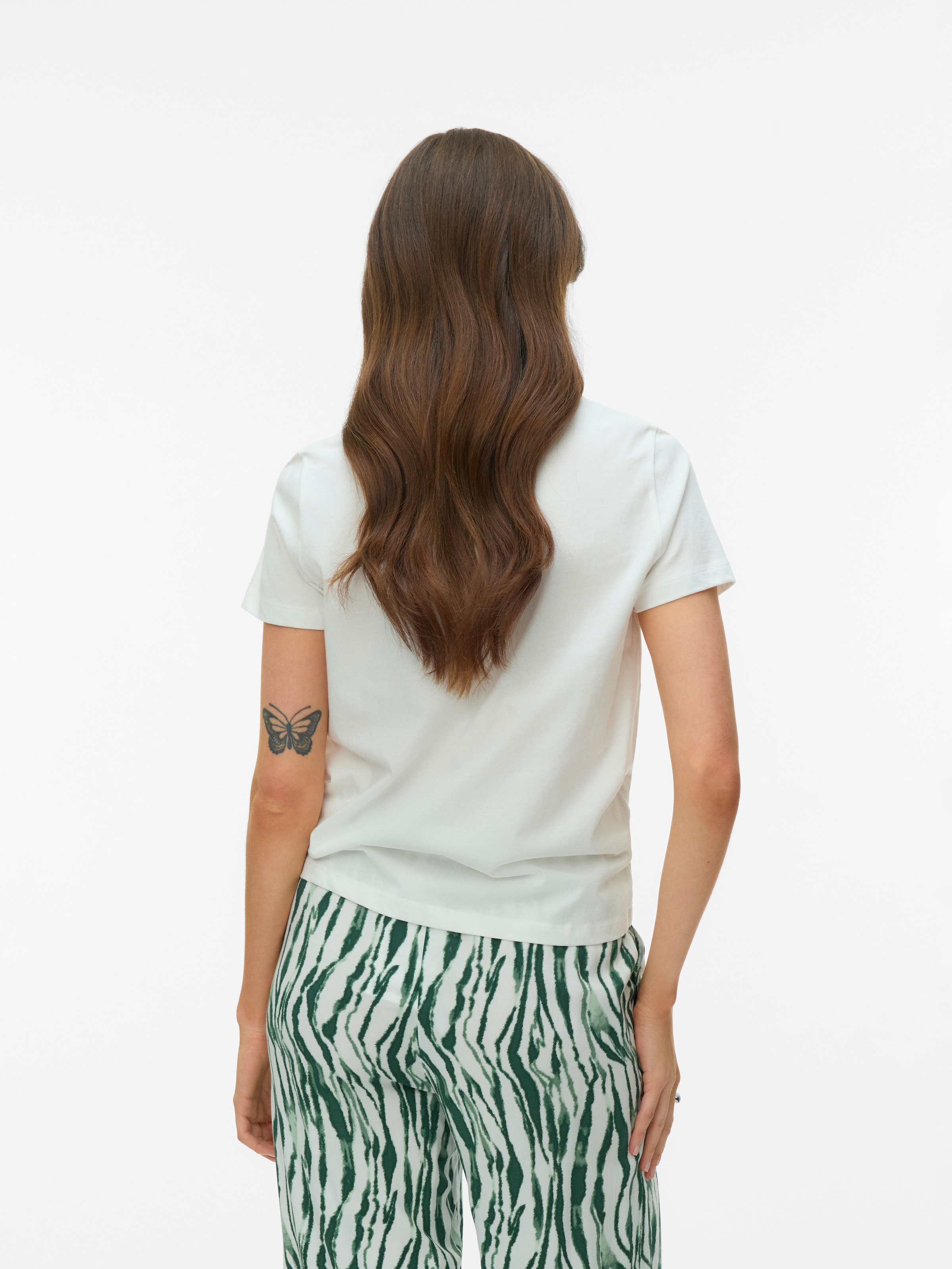 Vero Moda Kurzarmshirt »VMGLOW SS TOP BOX JRS« Baumwolle