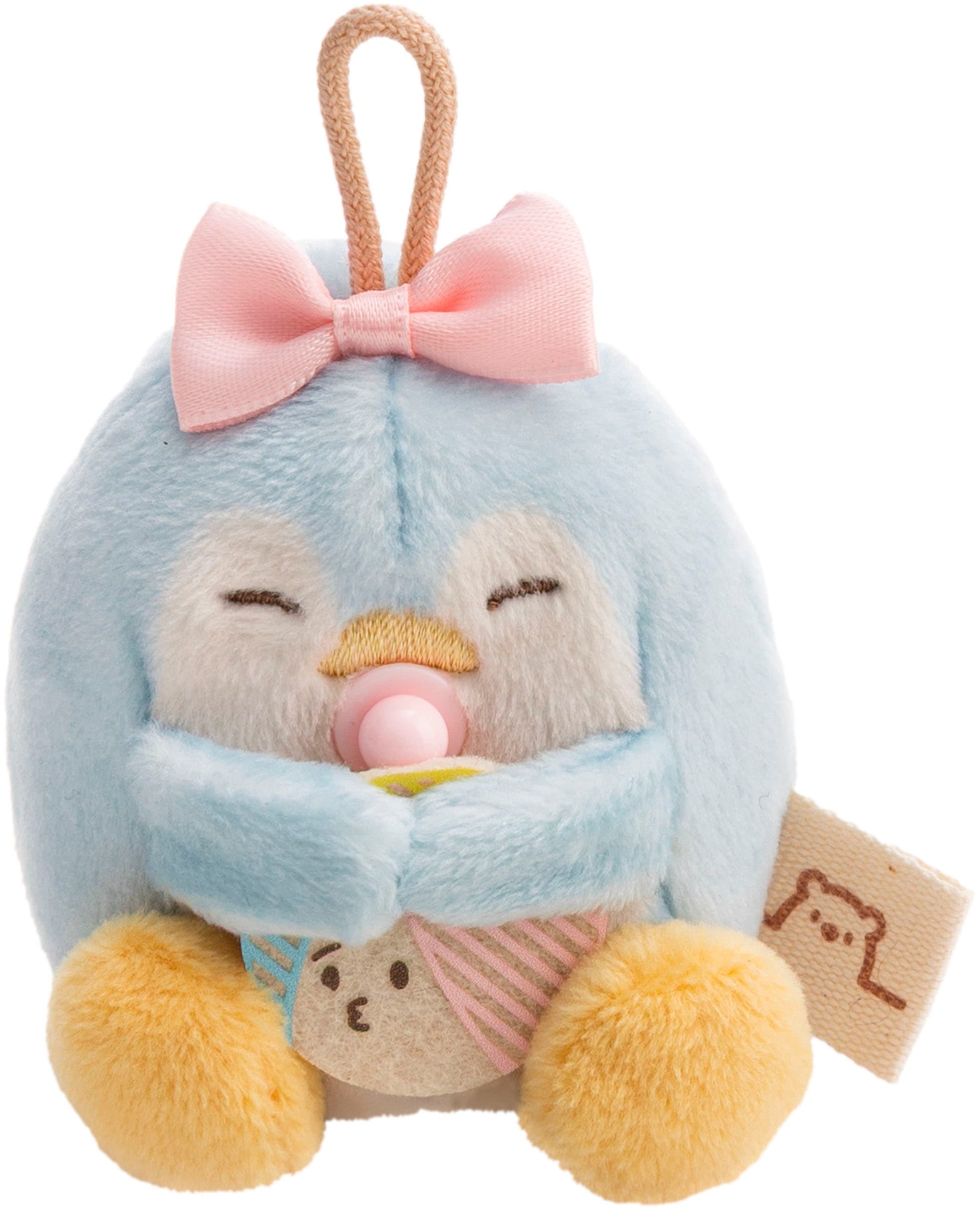 Nici Kuscheltier »mymochi, Set Pinguin Waddle 7cm mit Ball & Bettchen mit Karabiner« in Geschenkbox