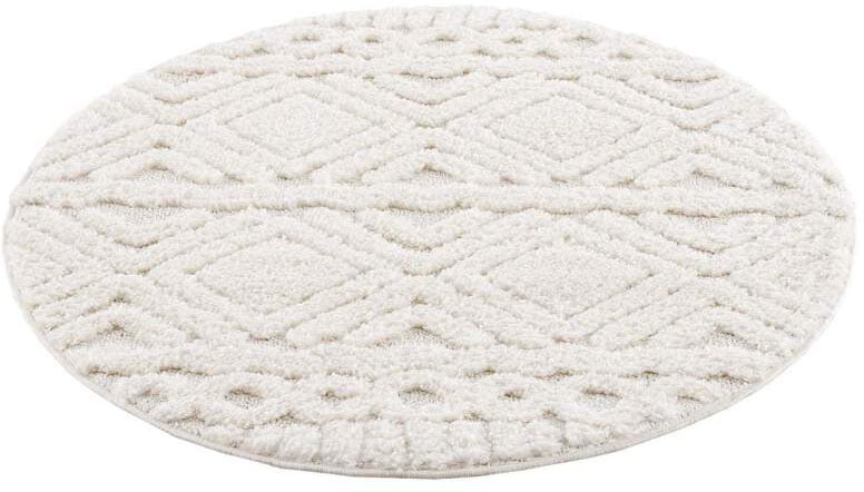 Carpet City Teppich »Focus 3382«, rund, 20 mm Höhe, Boho-Teppich, besonders günstig online kaufen