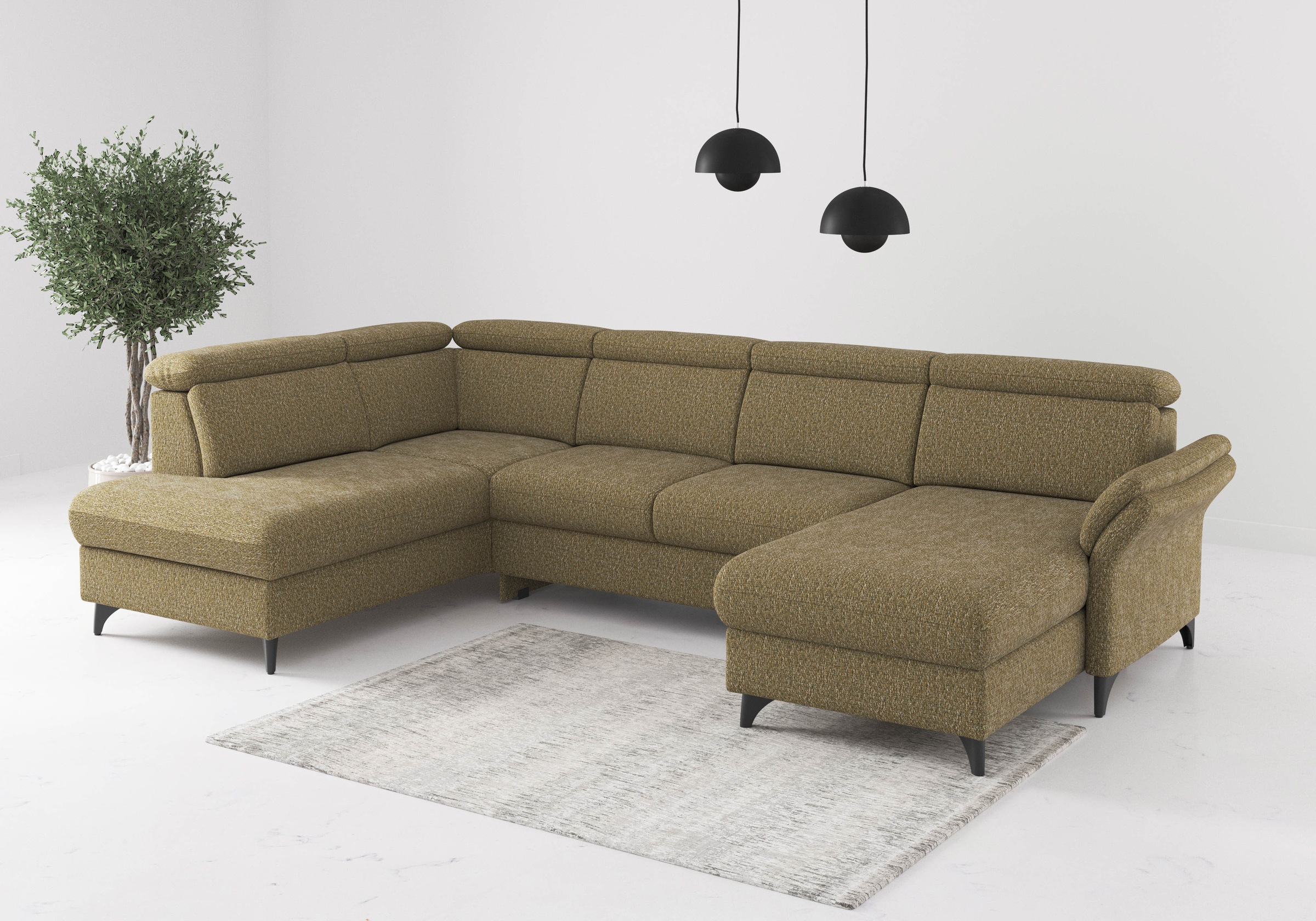 sit&more Wohnlandschaft »Glendale« inkl. Kopfteilverstellung,wahlweise mit günstig online kaufen