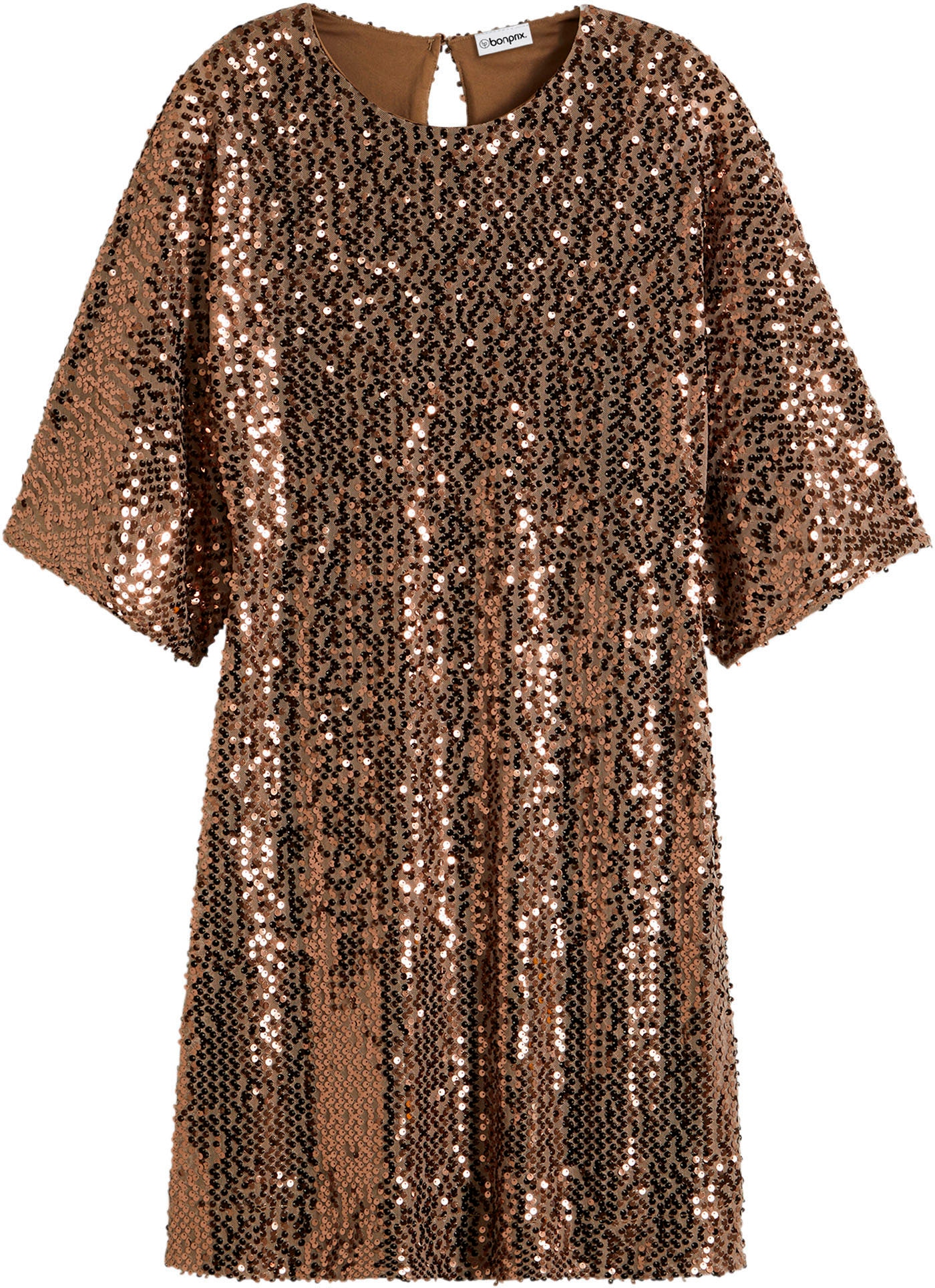bonprix Paillettenkleid »Oversized Paillettenkleid« für besondere Anlässe, aus Polyester, Regular Fit, Oversized-Design