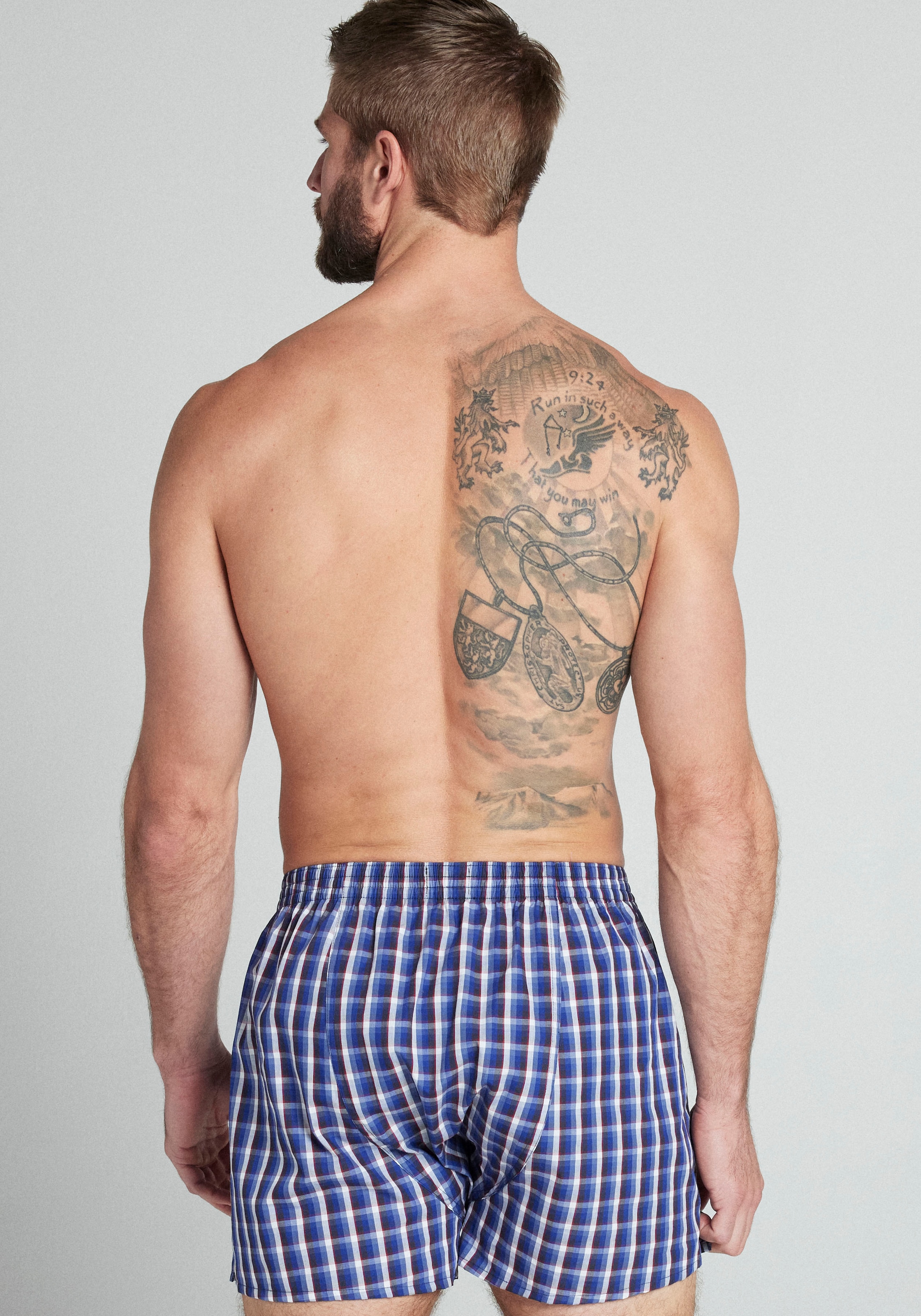 Jockey Webboxer »Everyday Striped« 2er Pack,  mit Marken Weblabel am Bund