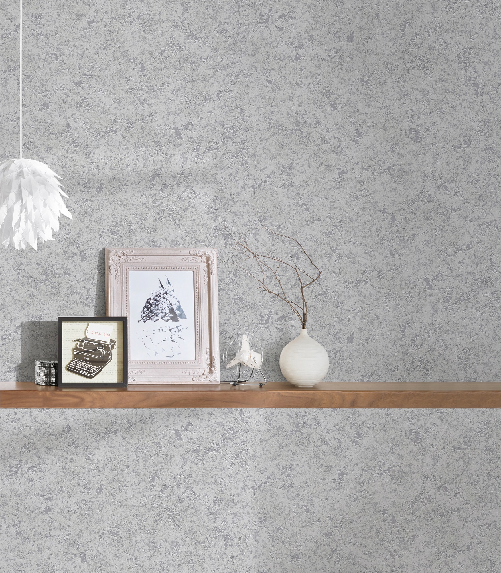 A.S. Création Vliestapete »Attractive«, unifarben-einfarbig-Strukturmuster, Tapete Uni einfarbig Tapeten Wohnzimmer Schlafzimmer Küche Flur Design