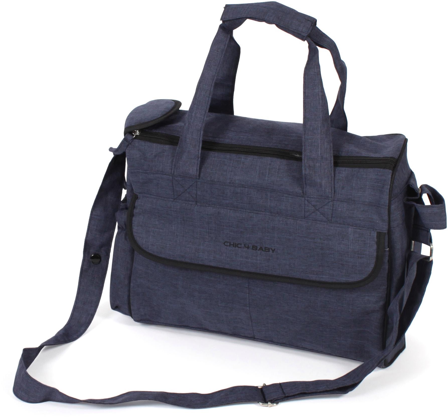 Wickeltasche »Komfort, jeans navy«