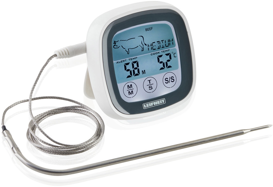 Bratenthermometer, mit Timerfunktion, digital