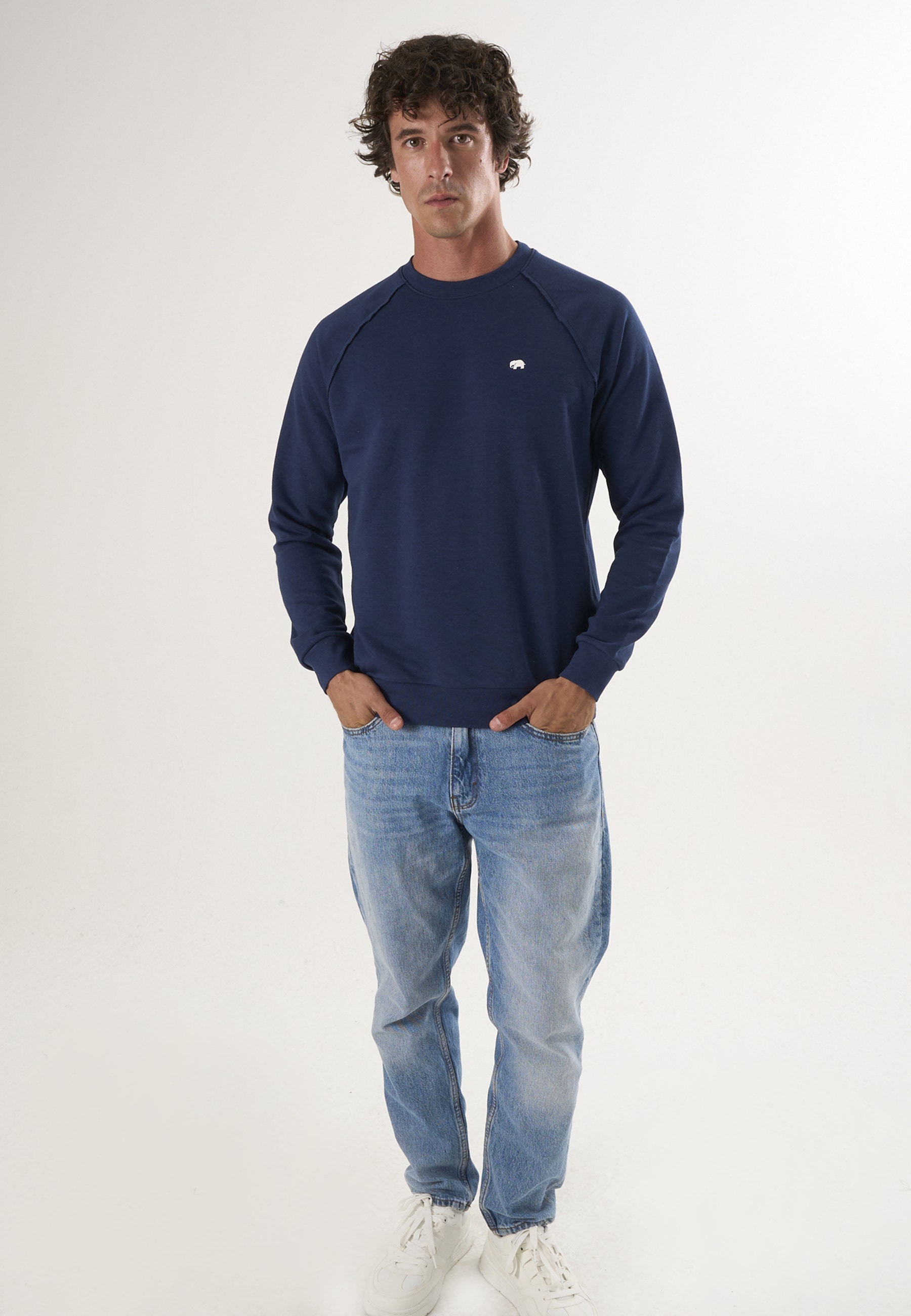 Felix Hardy Sweater »Basic Rundhals Sweatshirt«
